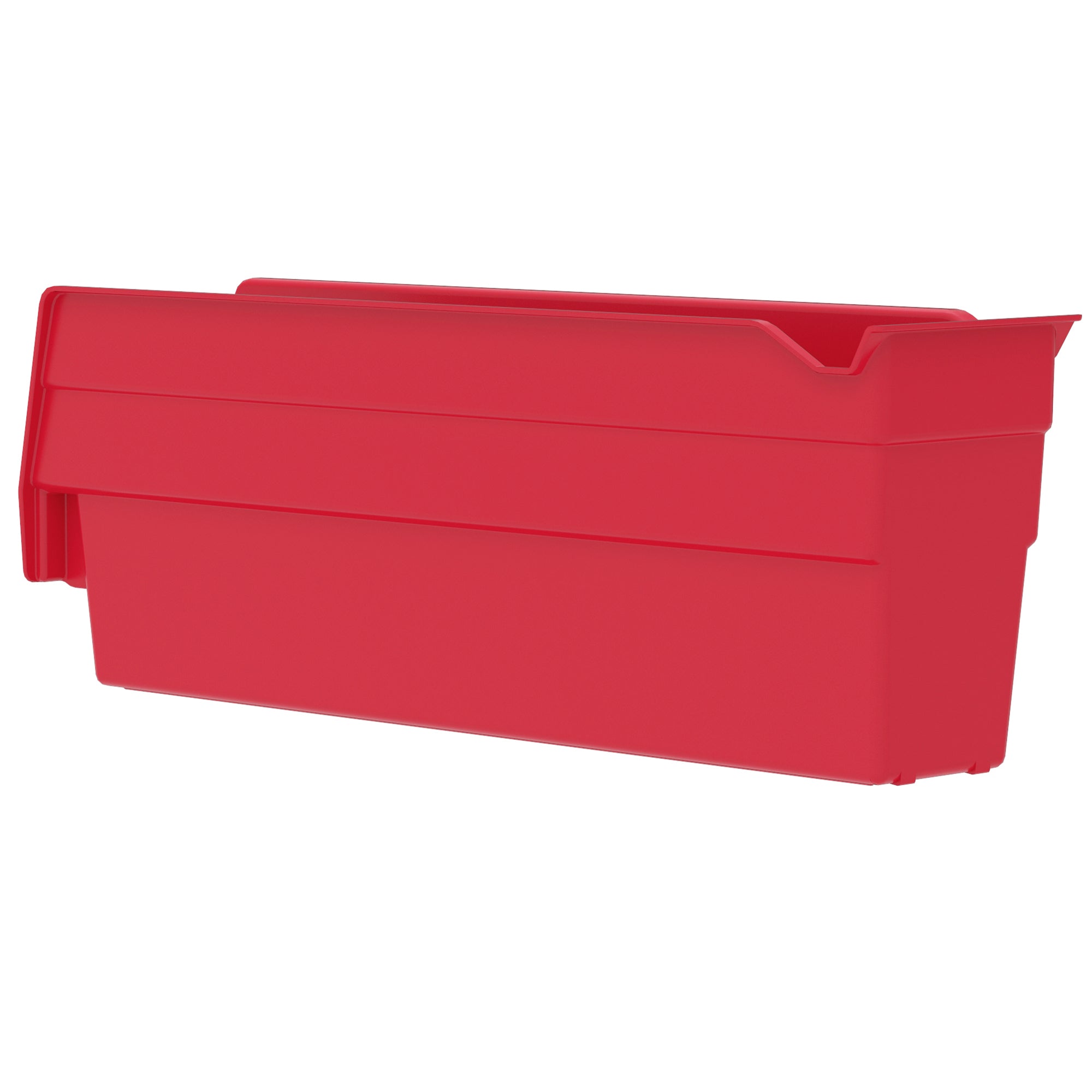 Akro-Mils 24 Pack AkroBins Plastic Storage Bins, Space-Saving Organizers, Red