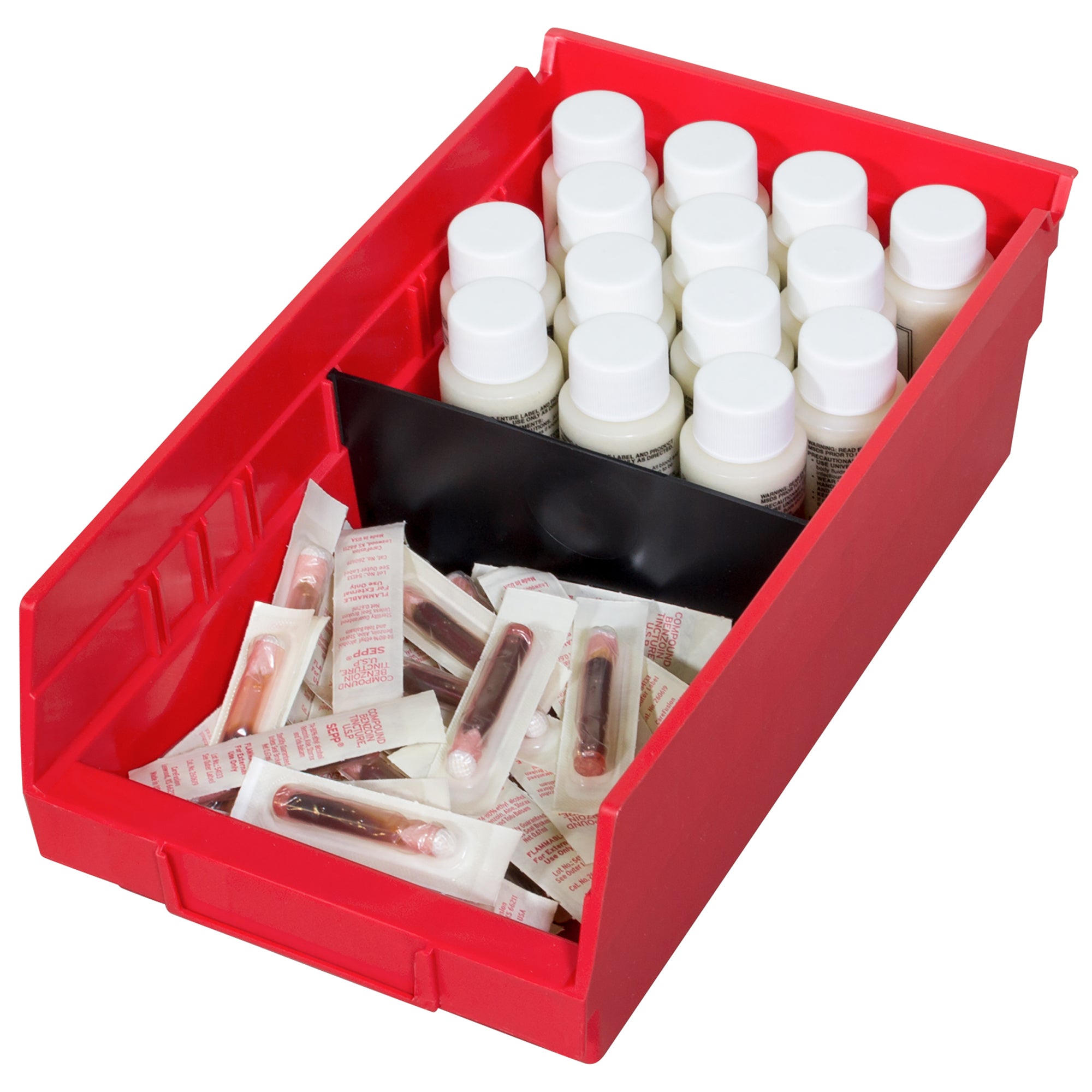Akro-Mils 12 Pack AkroBins Plastic Storage Bins, Organizers (Open Box)