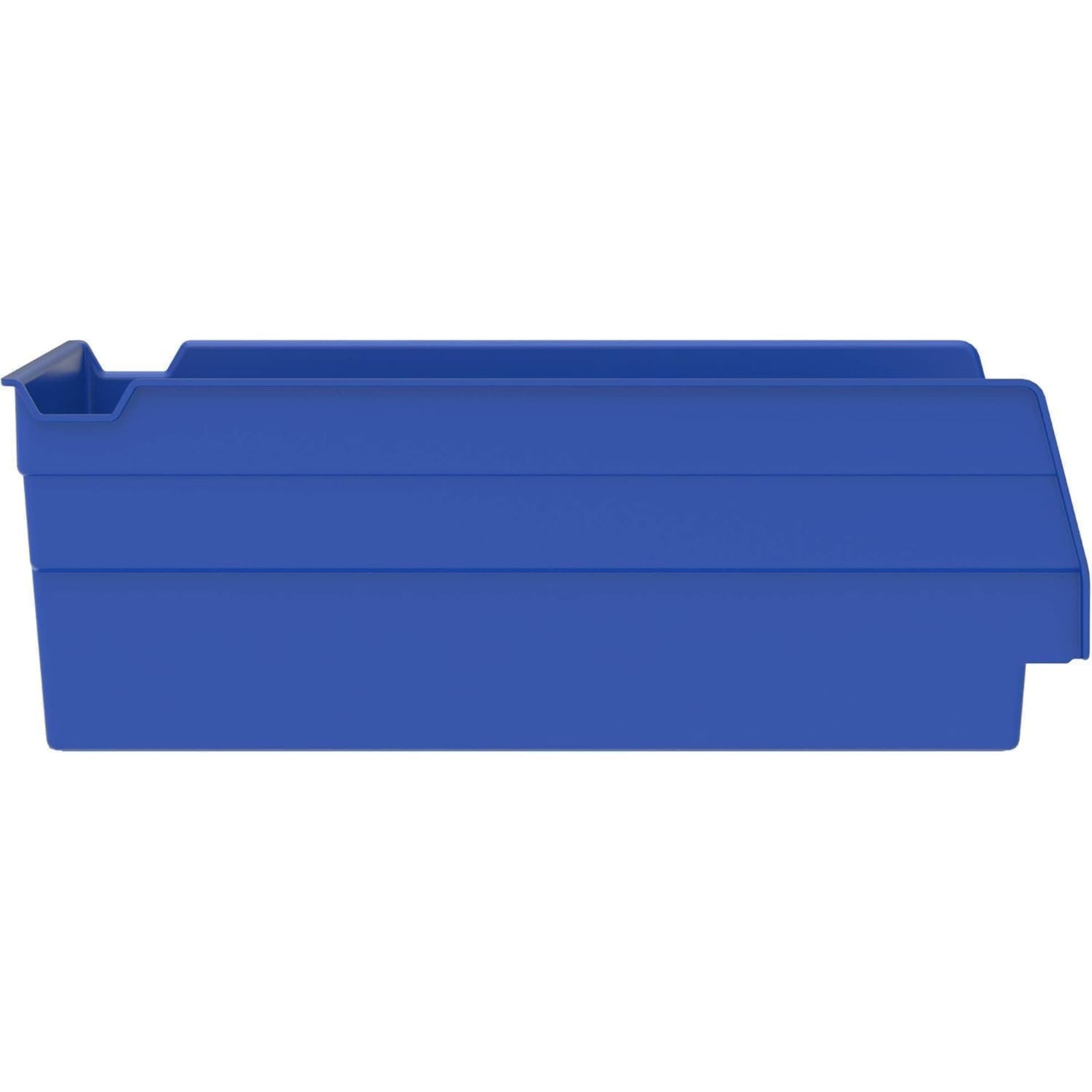Akro-Mils 12 Pack Plastic Storage Shelf Bins, Space-Saving Organizers,(Open Box)