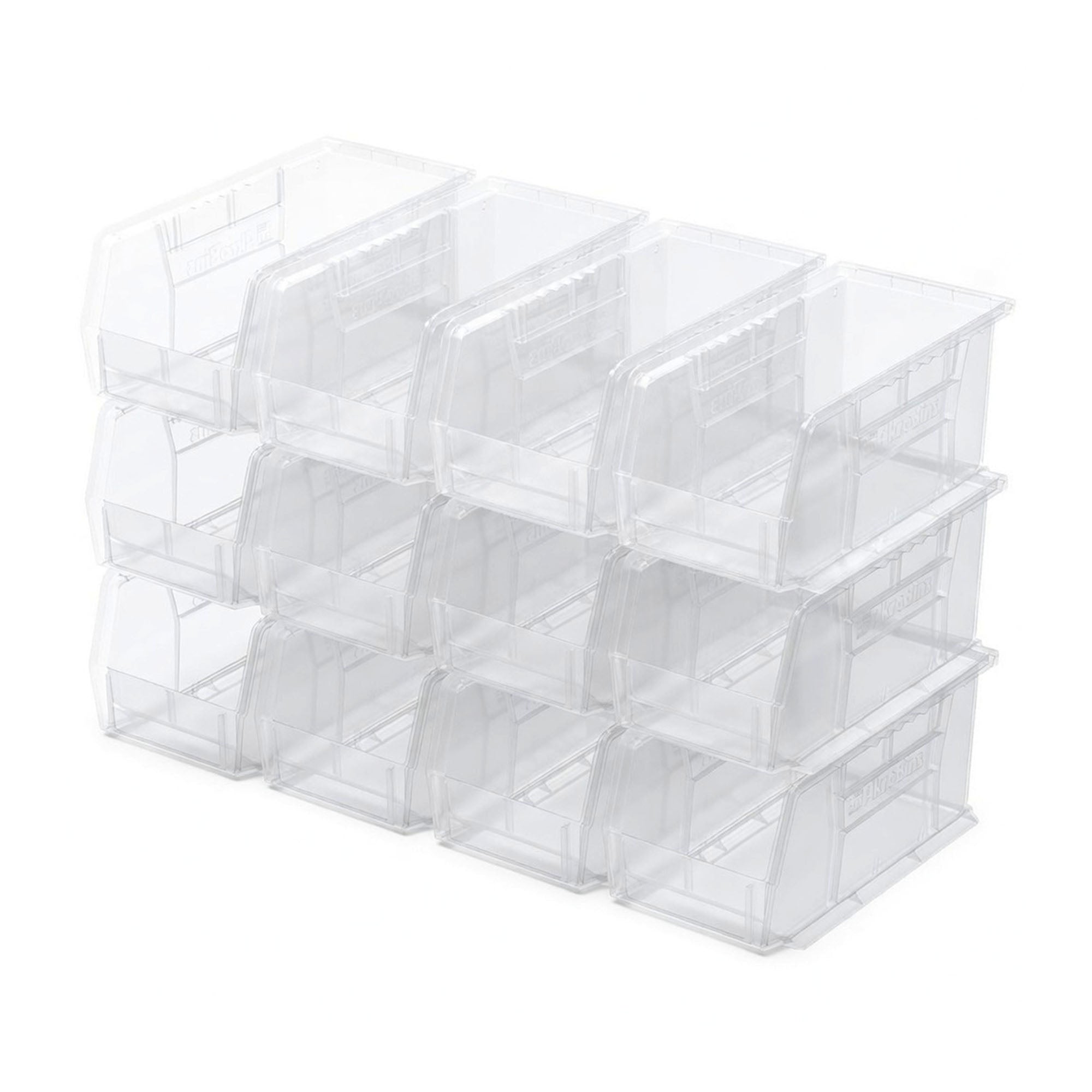 Akro-Mils 12 Pack AkroBins Plastic Storage Bins (Open Box) - VMInnovations