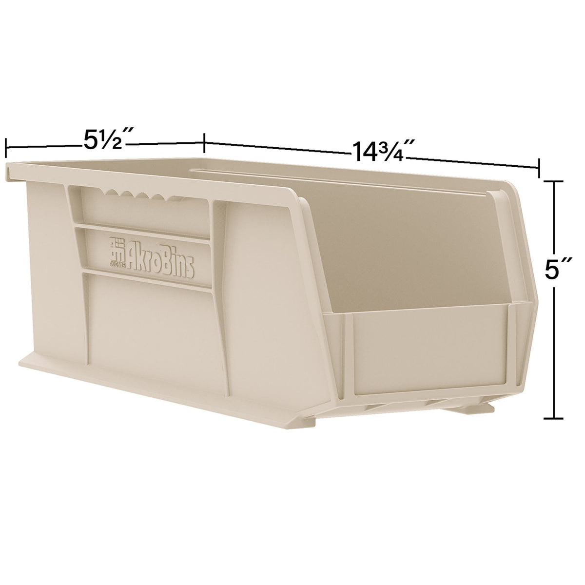 Akro-Mils 12 Pack AkroBins Plastic Storage Bins, Organizers (Open Box)