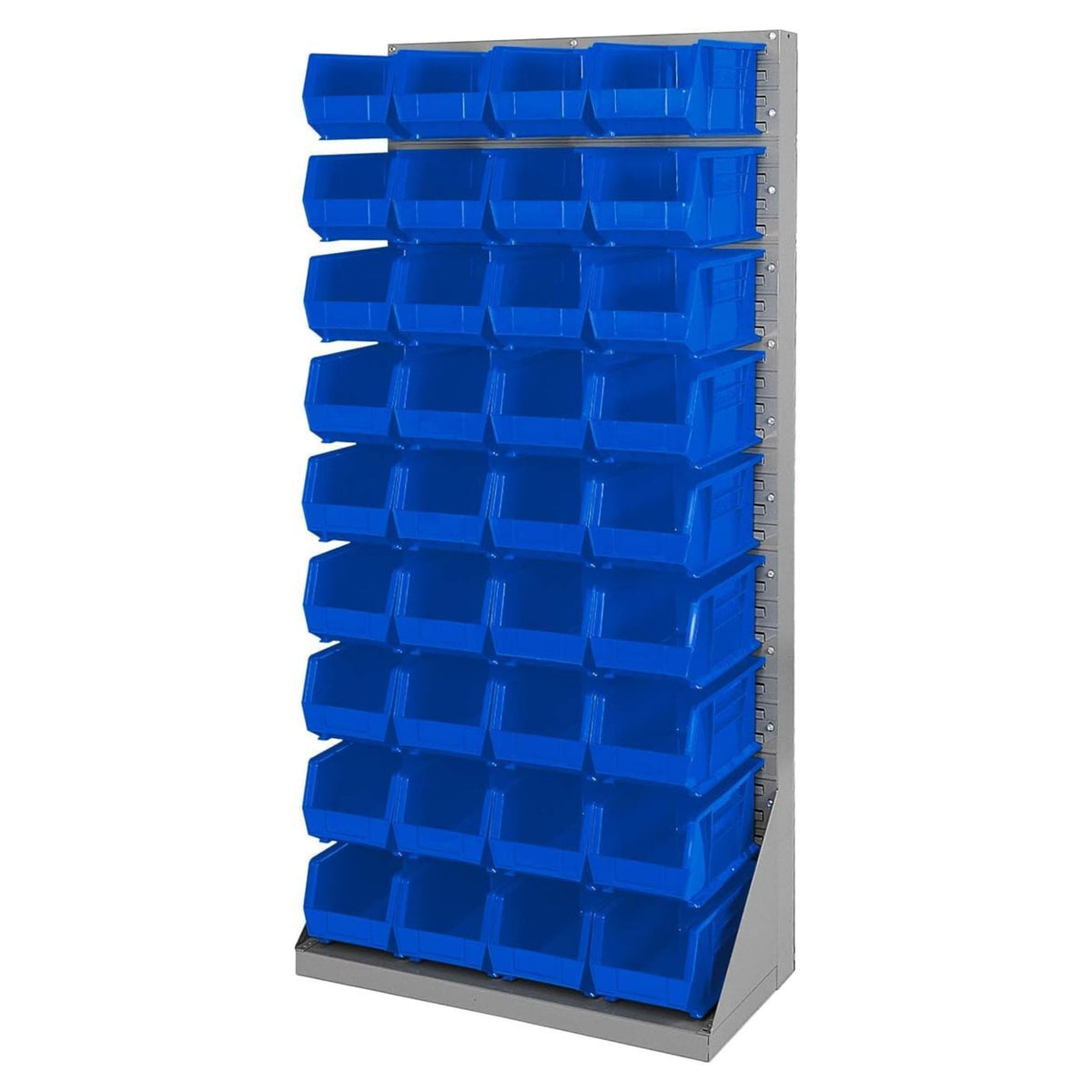 Akro-Mils 12 Pk AkroBins Plastic Storage Bins, Space-Saving Organizers(Open Box)