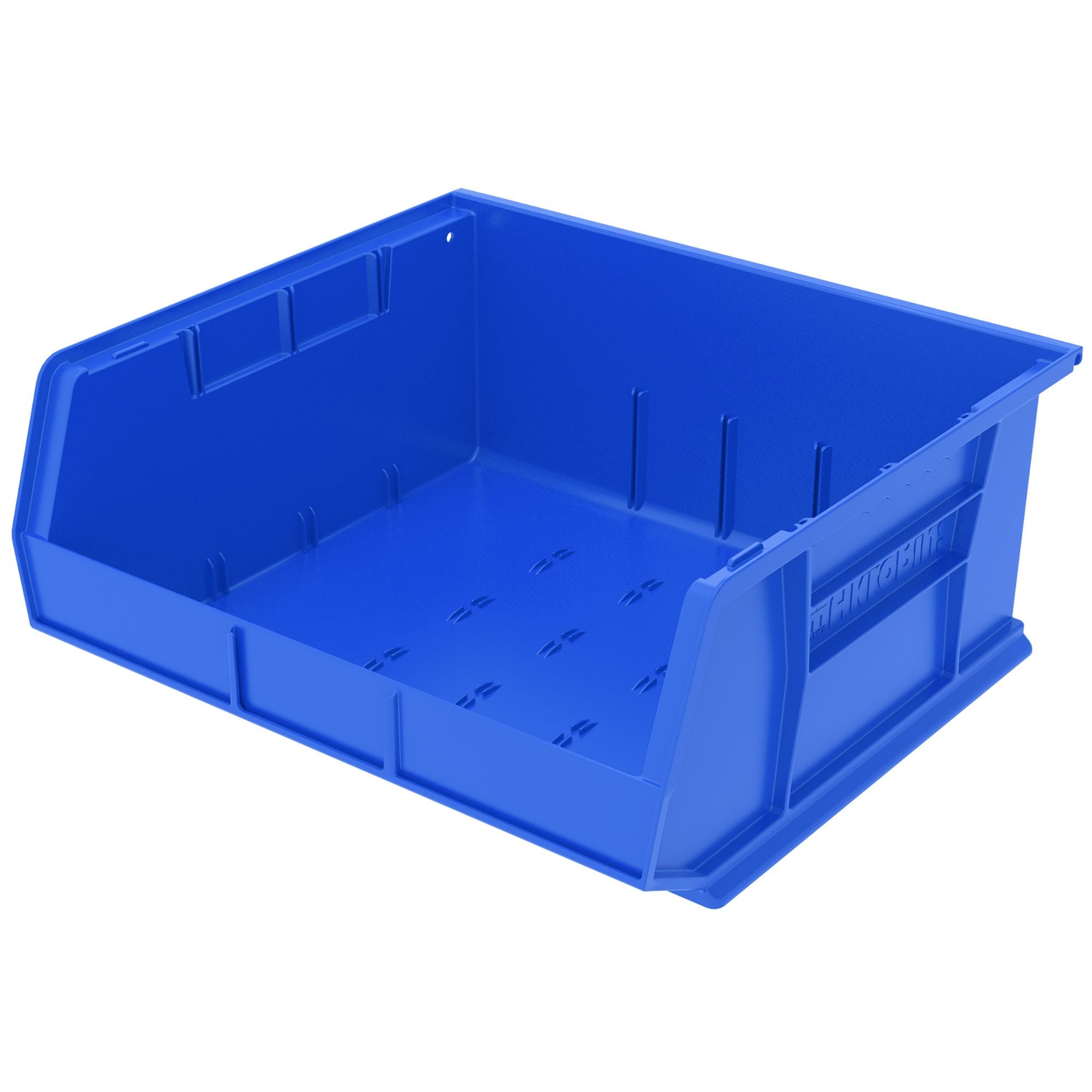 Akro-Mils 6 Pack AkroBins Plastic Storage Bins, Space-Saving Organizers, Blue - VMInnovations