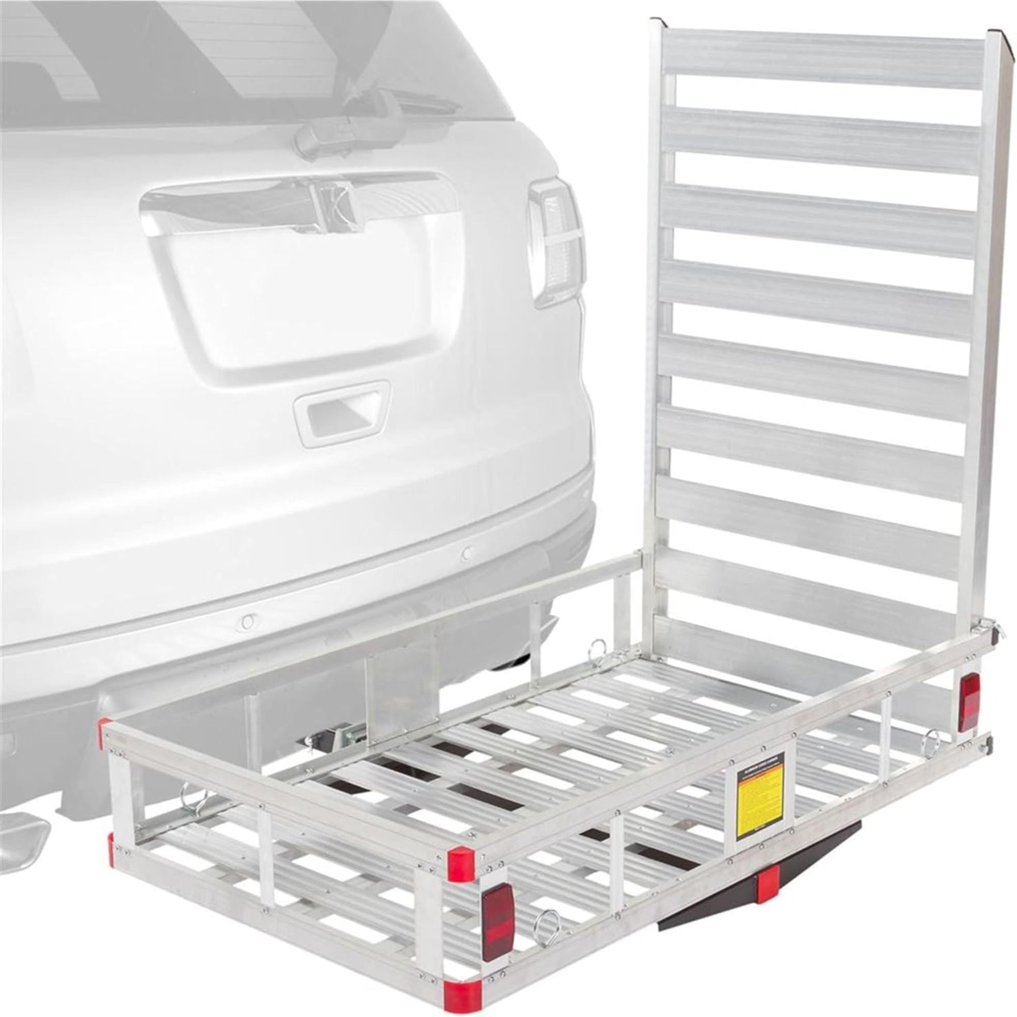 Silver Spring 48" x 28" Steel Wheelchair Carrier w/Ramp & Hitch Mount (Open Box)