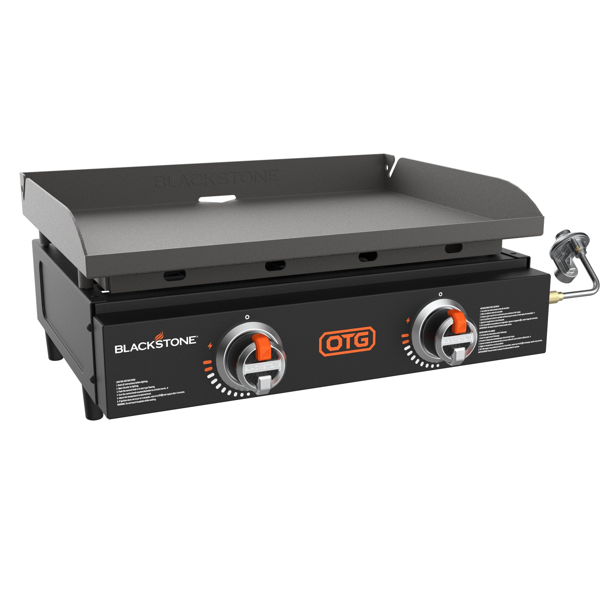 Blackstone OTG 22" Tabletop Griddle with Dual Heating Zones & Piezo Ignition