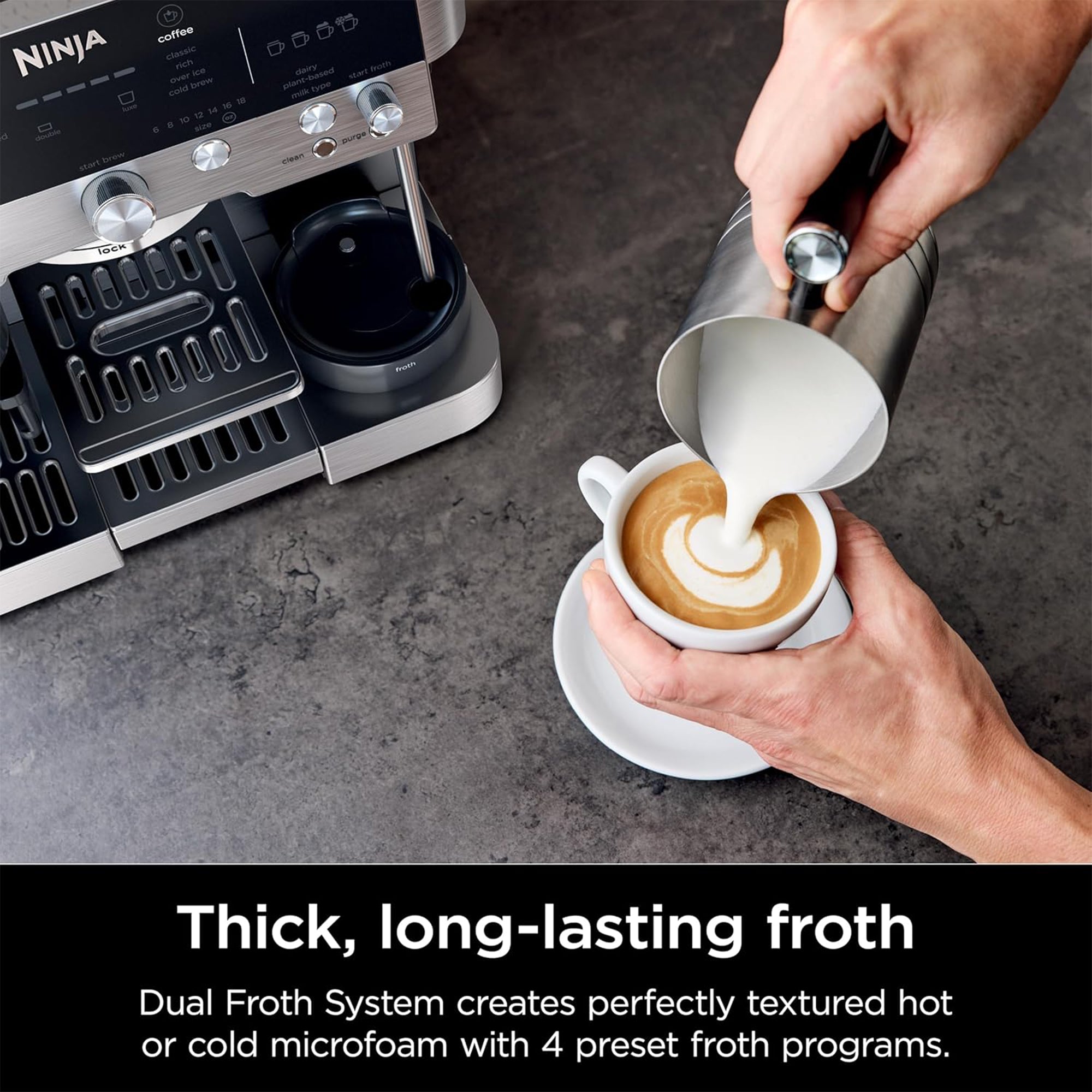 Ninja Luxe Café Premier Series 3 in 1 Coffee Machine (Certified Refurbished)