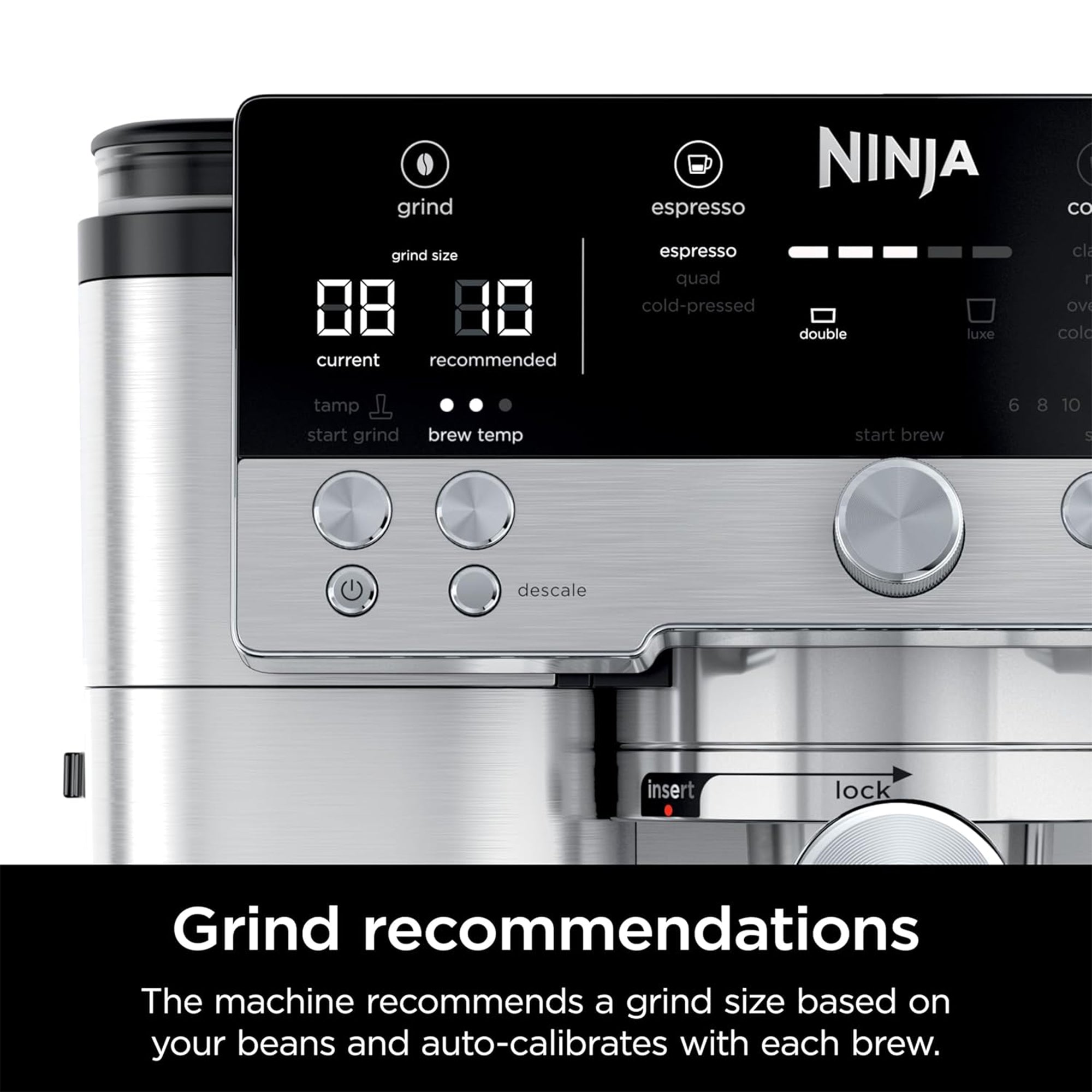 Ninja Luxe Café Premier Series 3 in 1 Coffee Machine (Certified) (Open Box) - VMInnovations