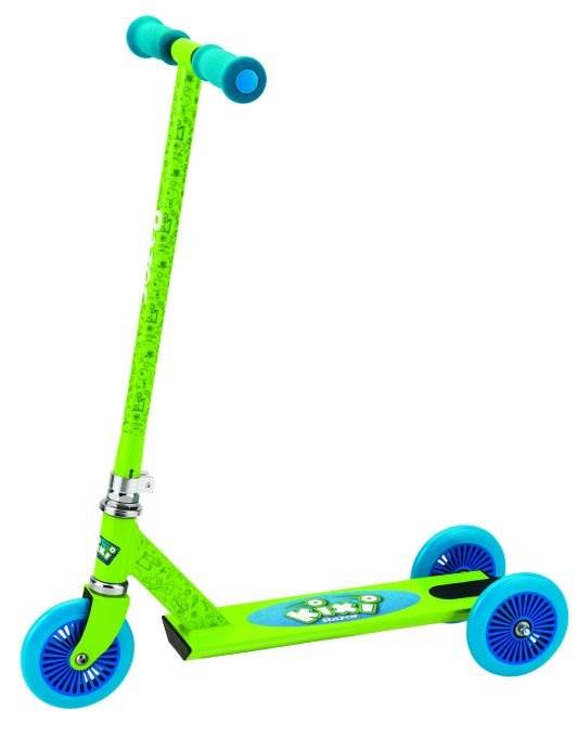Razor Kixi Mixi Kick 2 or 3 Wheel Convertible Scooter (Blue & Green) - Open Box