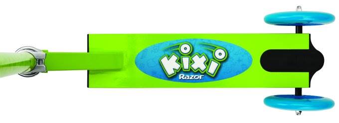 Razor Kixi Mixi Kick 2 or 3 Wheel Convertible Scooter (Blue & Green) - Open Box