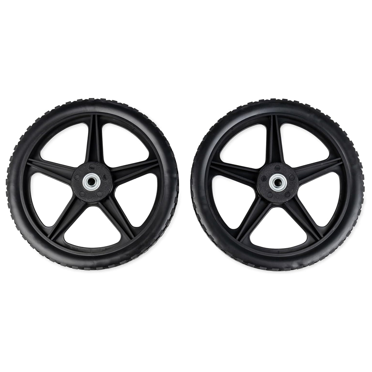 Camco Rhino Replacement Rear Wheels for RV Tote Tank with Bearings, (Open Box)
