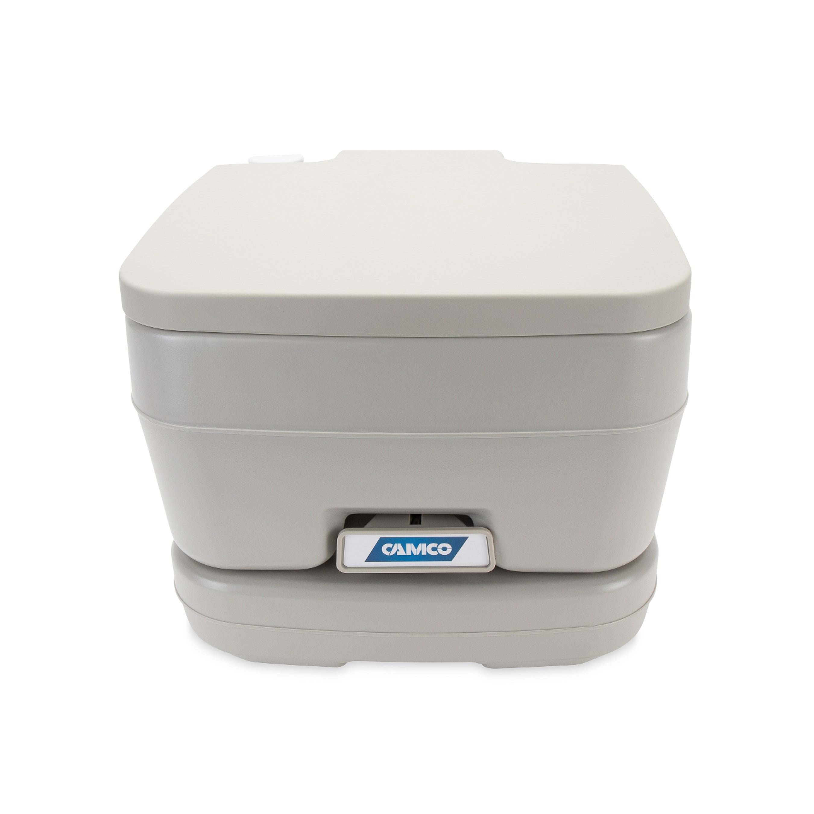 Camco 2.6 Gallon Portable Toilet with Detachable Holding Tank and Carry Handle