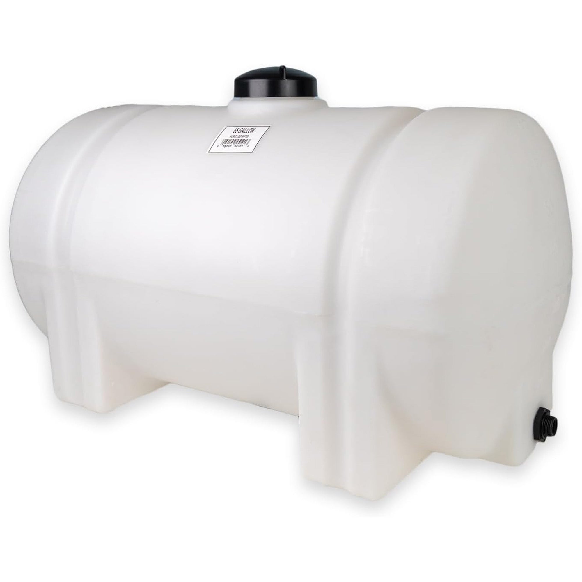 Norwesco 65 Gallon Horizontal Leg Utility Tank, Water Storage Container, (Used)