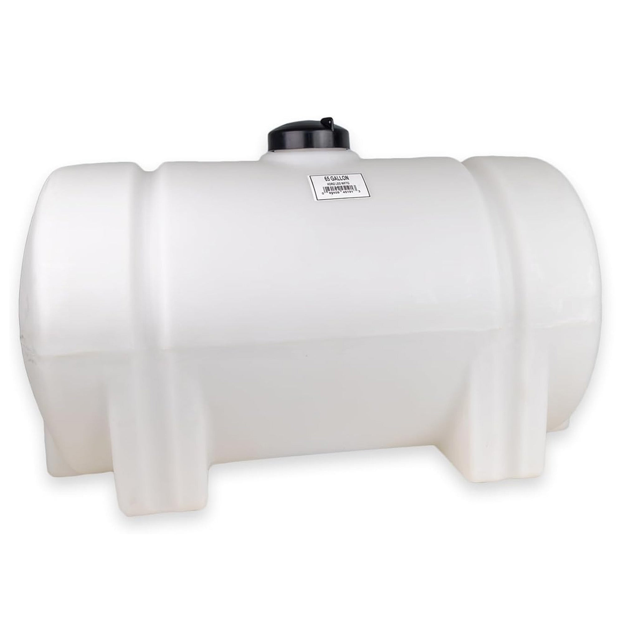 Norwesco 65 Gallon Horizontal Leg Utility Tank, Water Storage Container, (Used)