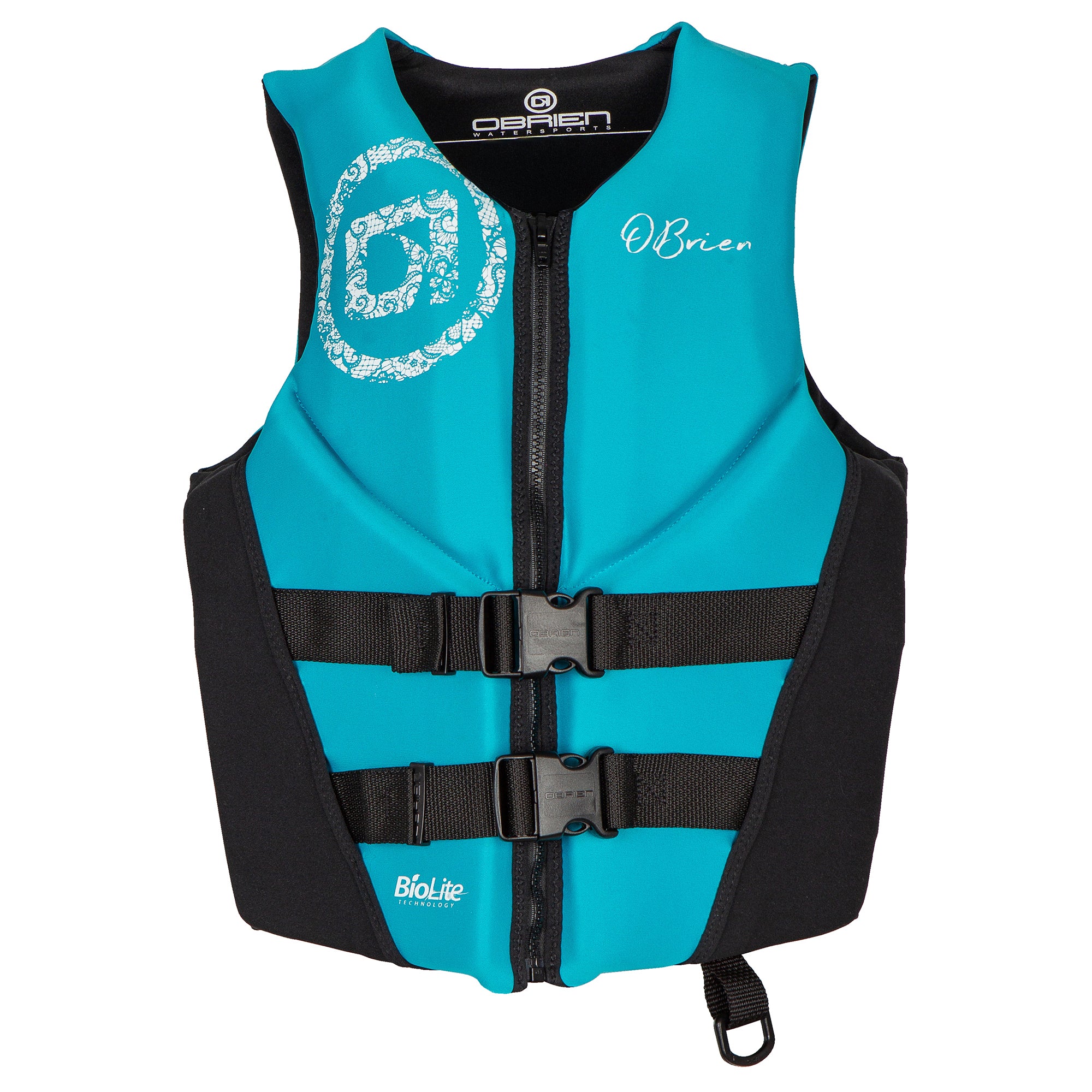 O'Brien Women's Traditional Neoprene USCGA Life Jacket with Zipper, (Open Box) - VMInnovations