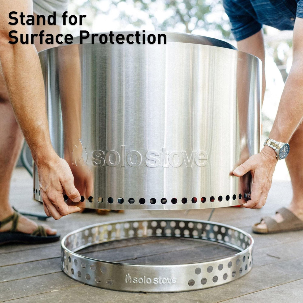 Solo Stove Big Yard Bundle Yukon 2.0 Smokeless Fire Pit, Stand, Shelter, Shield