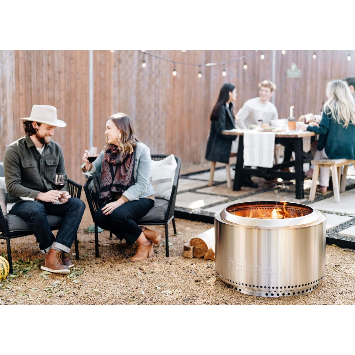 Solo Stove Big Yard Bundle Yukon 2.0 Smokeless Fire Pit, Stand, Shelter, Shield