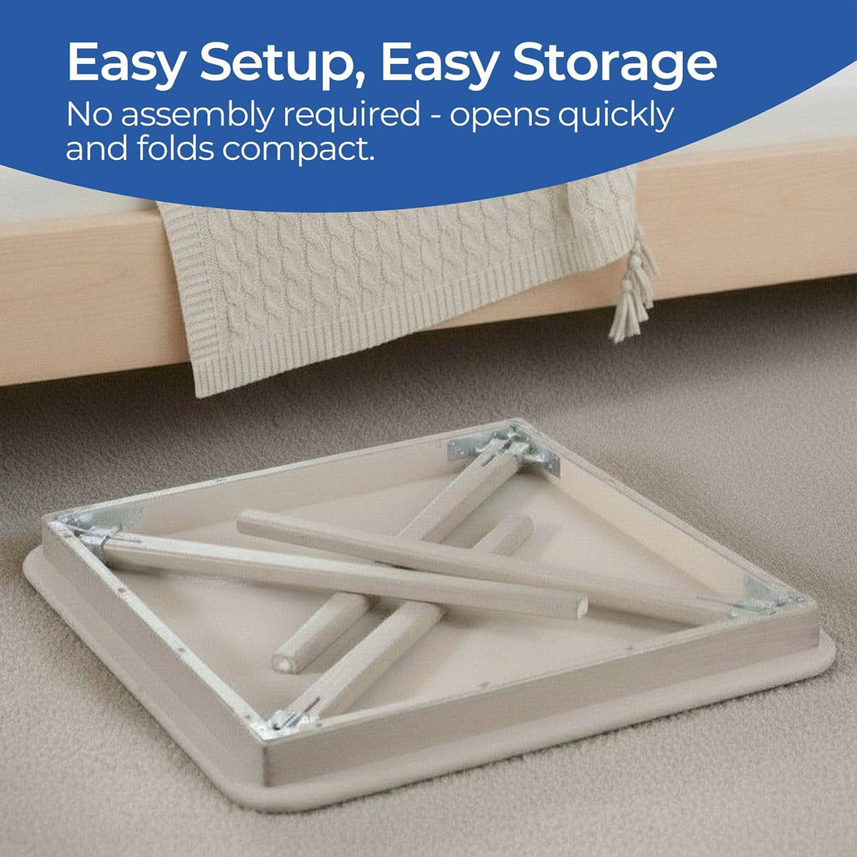 Stakmore 32x32 Wooden Square Folding Card Table, Straight Edge, Driftwood Frame (Open Box)