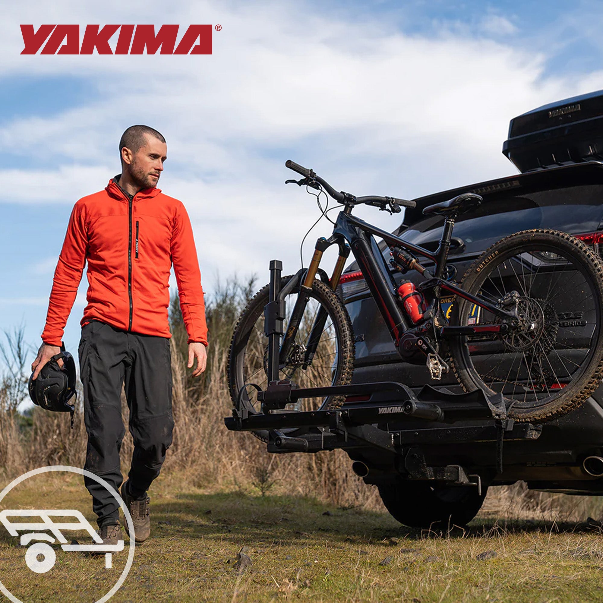 Yakima StepUp 2-Bike Wheel-Mount Rack, Rear Carrier, Fits 2" Receivers(Open Box) - VMInnovations