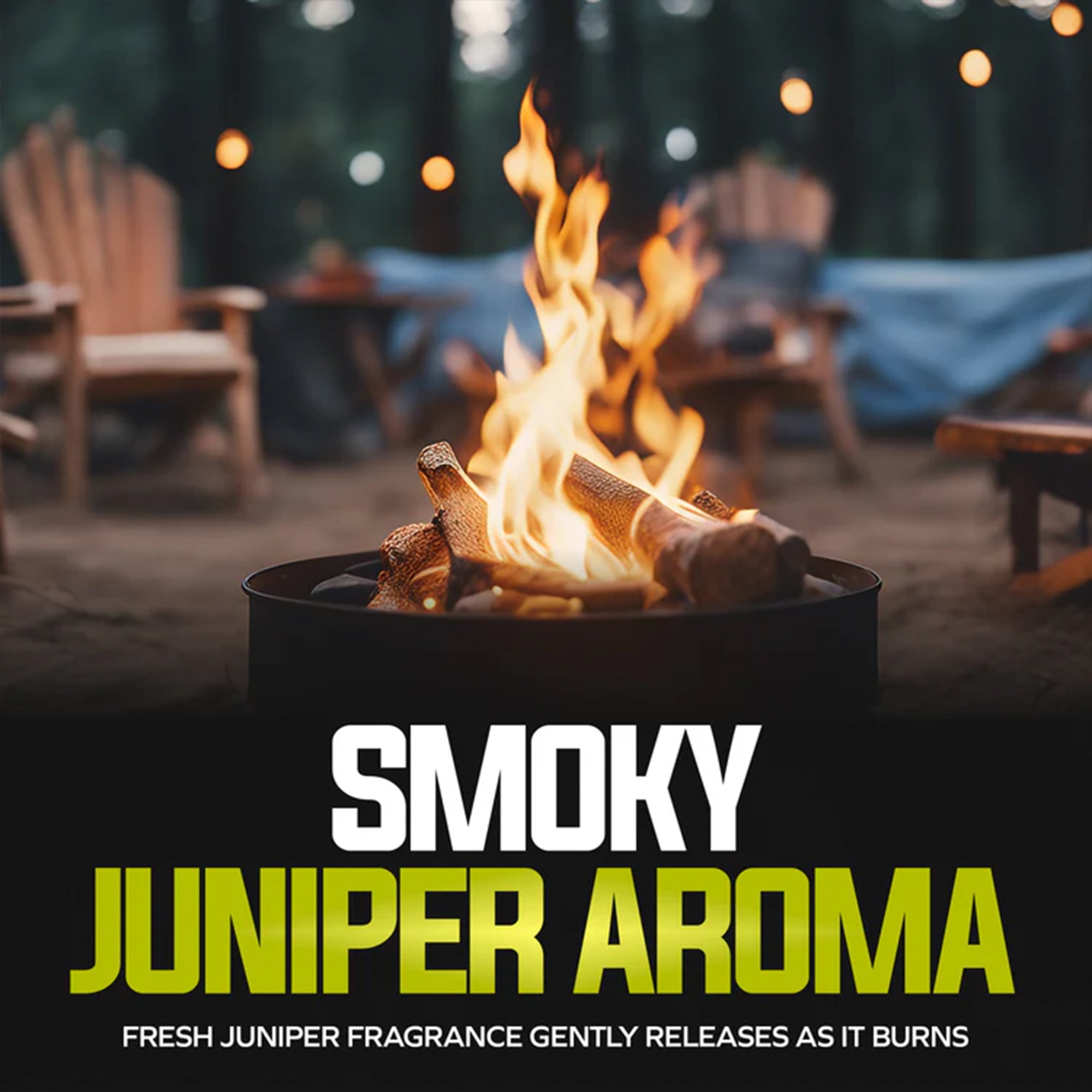 Sun Joe Smokin' Joe's Firewood, Kiln Dried Juniper Firewood for Stoves, 20 Logs