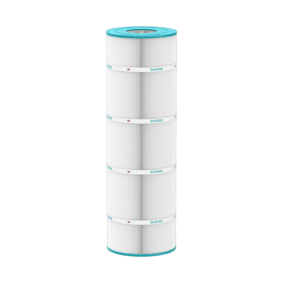 Hurricane HF8416-01 Premium Swimming Pool Filter Cartridge Replacement, White