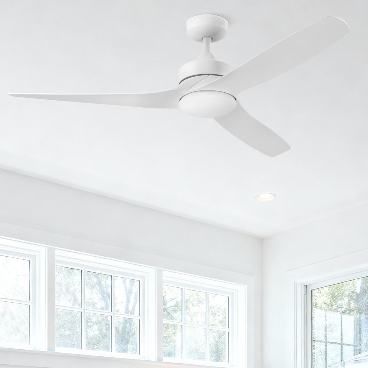 Honeywell 52" Dual Mount Indoor Ceiling Fan w/ LED Light & Remote (Open Box)