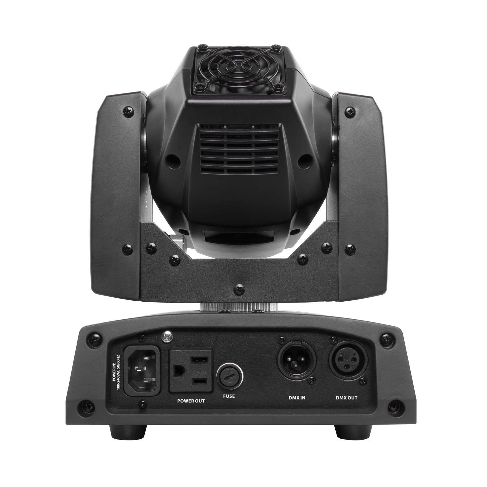 4 Chauvet DJ Intimidator Spot 155 LED DMX Yoke Lights + ADJ myDMX 2.0 Controller - VMInnovations