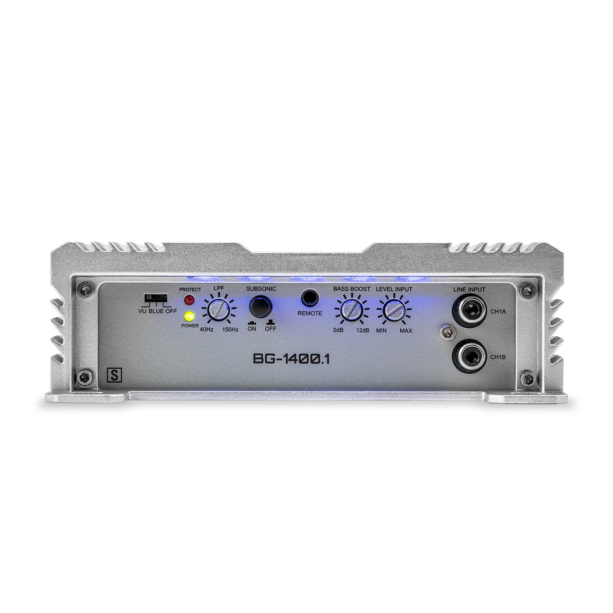 Hifonics Brutus BG 1400 Watt Class D Monoblock Amplifier with Built-In UV Meter - VMInnovations