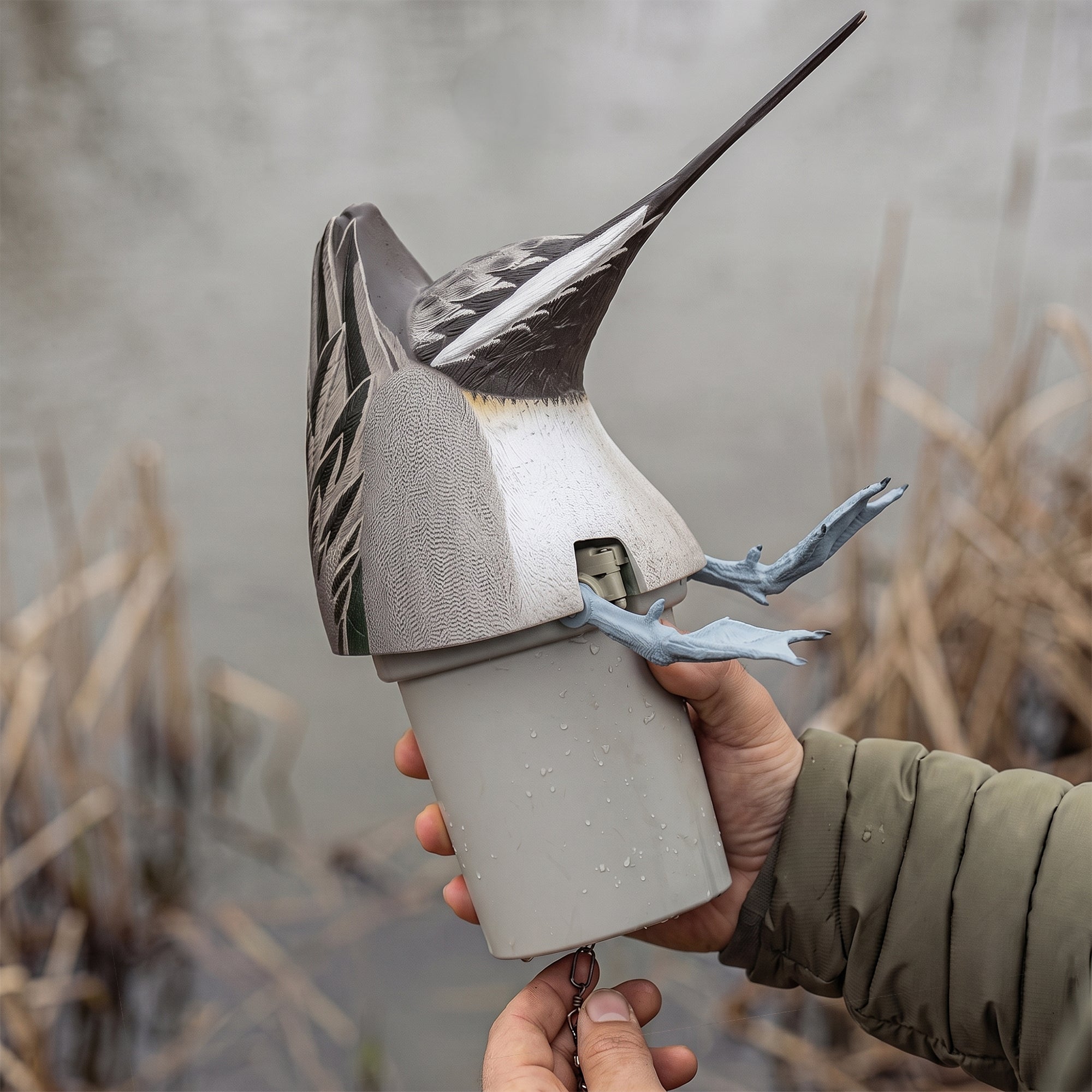 Avian-X Power Butt Kicker Pintail Drake Motion Duck Realistic Floating Decoy