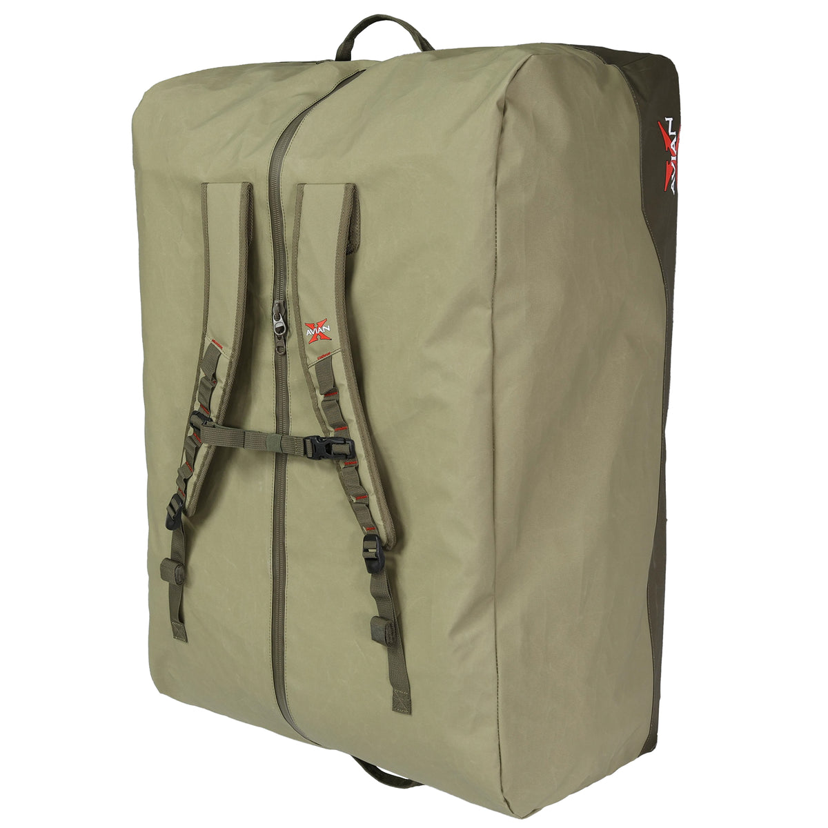 Avian X Floating Duffel Decoy Backpack with 11,500 Cubic Inch Capacity, Tan