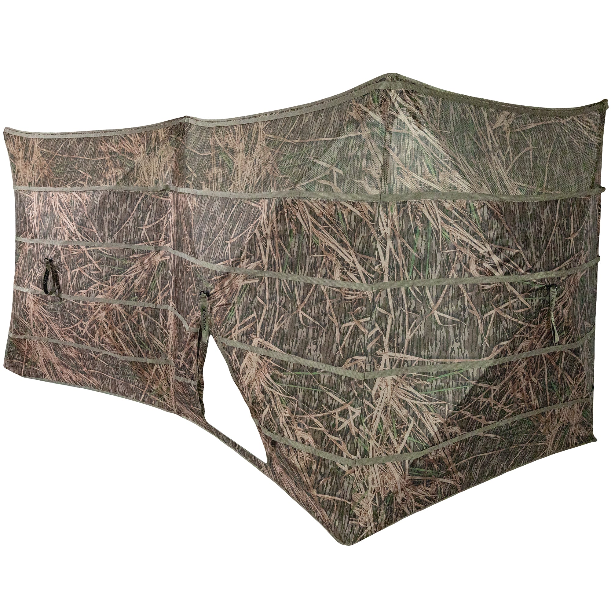 Avian-X Pop-Up X-Panel Waterfowl Blind, Lightweight Hub-Style Frame, Shadowgrass