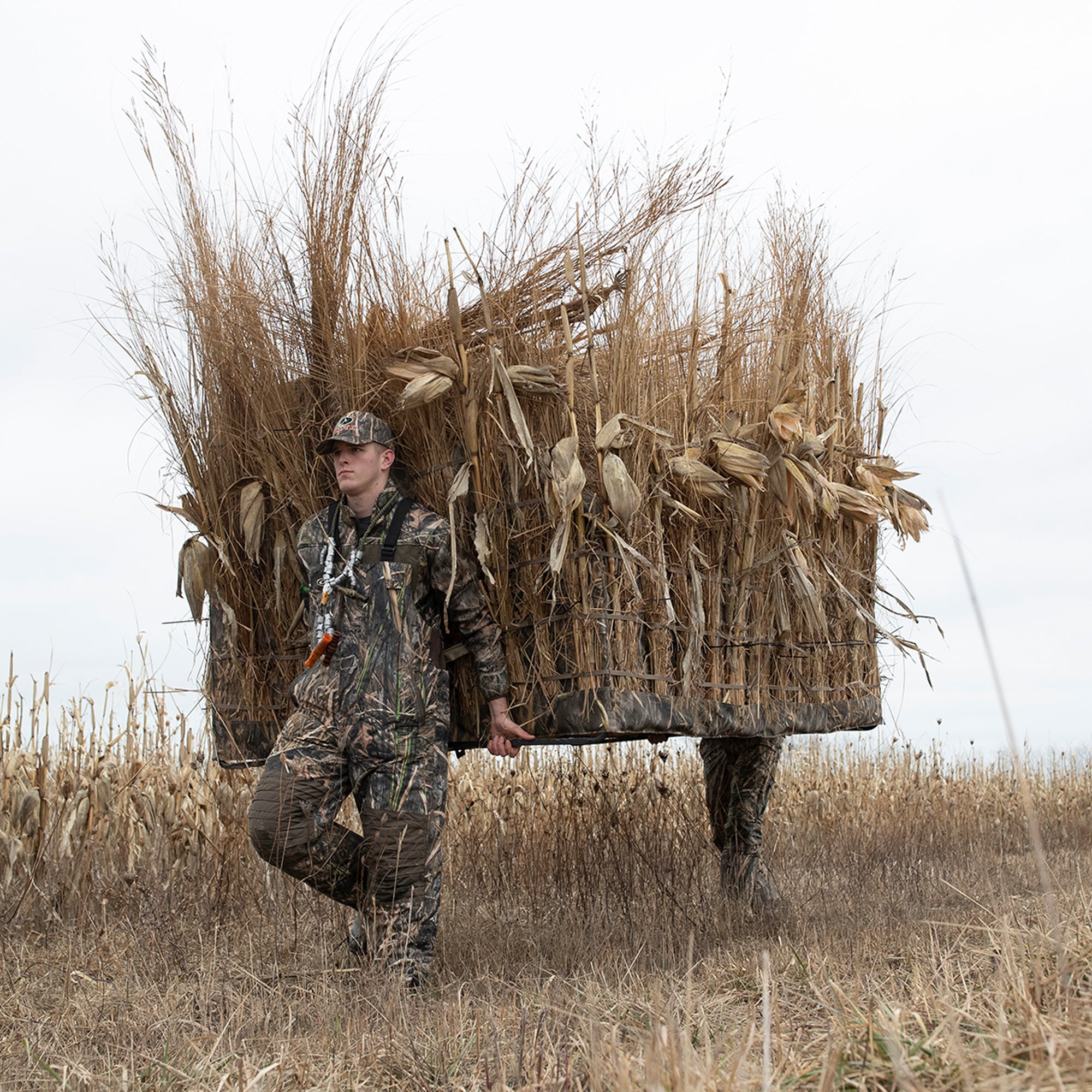 Avian X G-Blind Portable Waterfowl Hunting Blind, Mossy Oak Shadow Grass