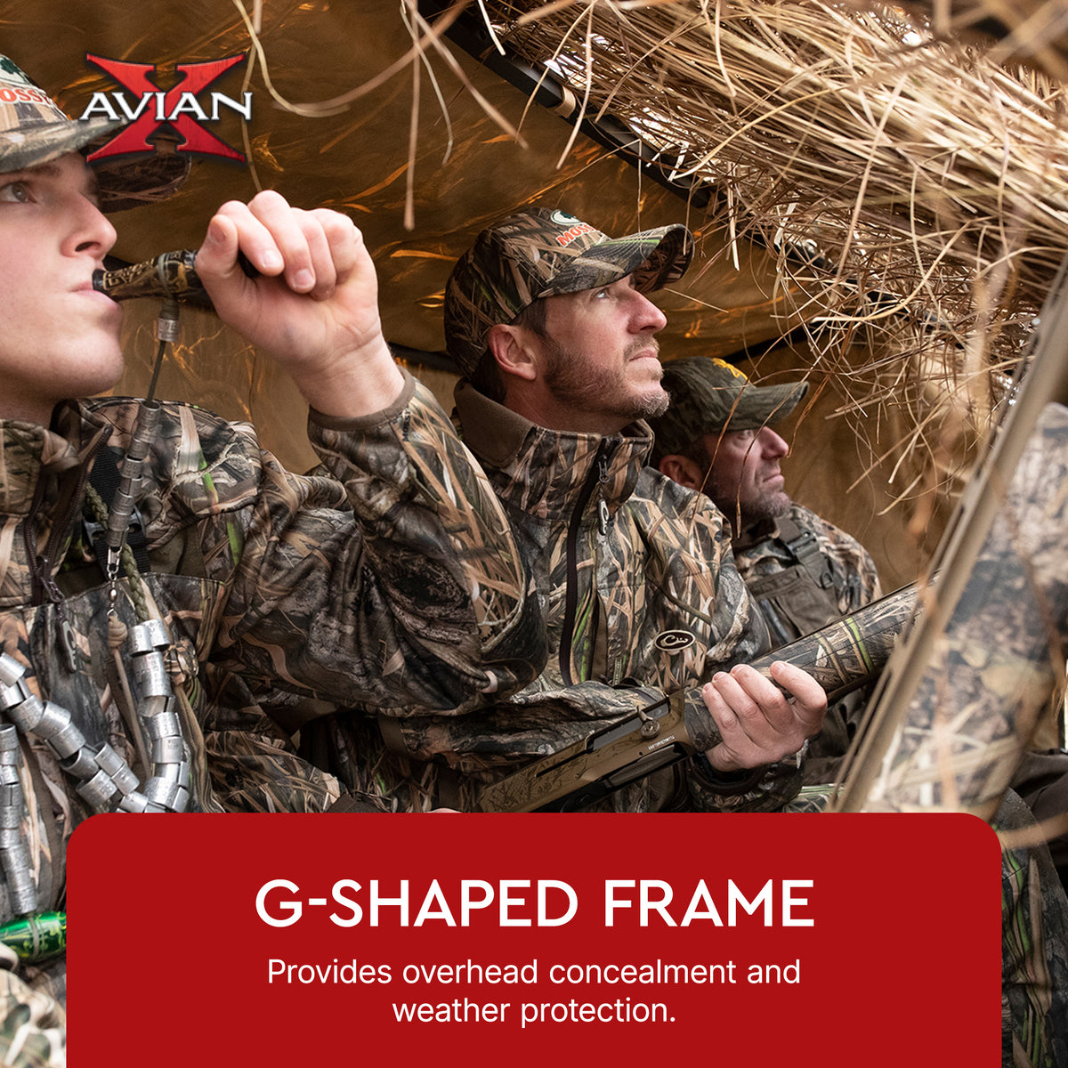 Avian X G-Blind Portable Waterfowl Hunting Blind, Mossy Oak Shadow Grass