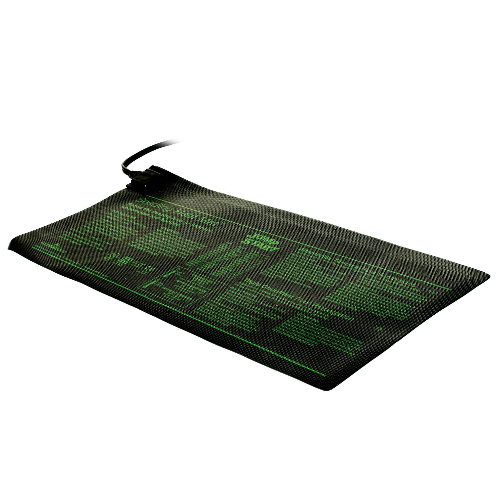Hydrofarm 17W Hydroponic Seedling Jump Start Heat Mat | 9" x 19.5", 4 pack