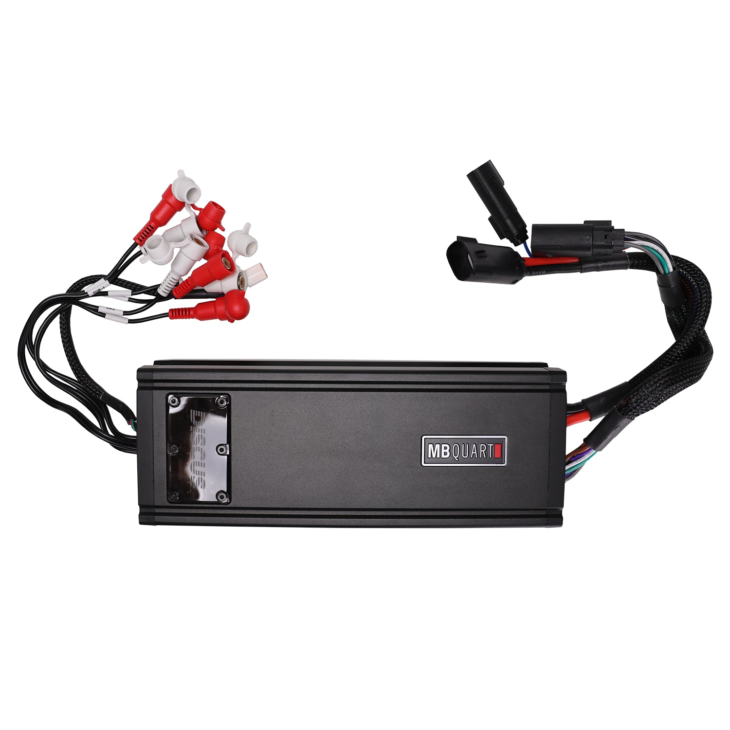 MB Quart Discus 5 Channel Marine Amplifier with Top Mounted Controls, 500 Watts - VMInnovations