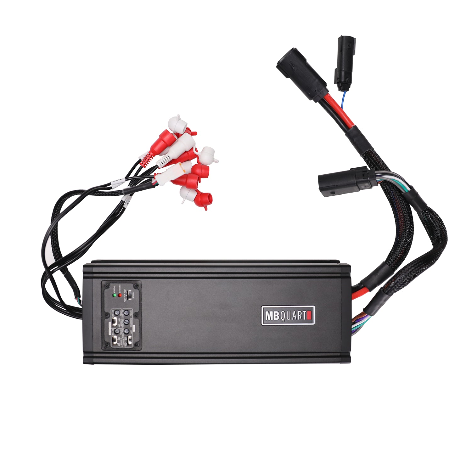 MB Quart Discus 5 Channel Marine Amplifier with Top Mounted Controls, 500 Watts - VMInnovations