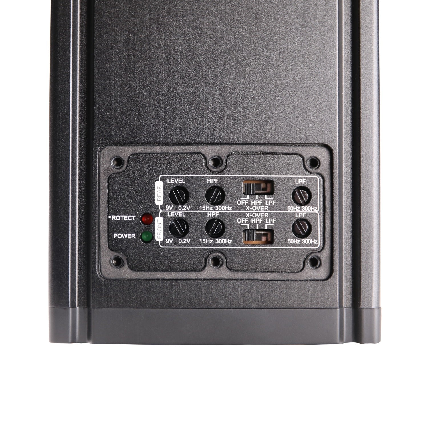 MB Quart Discus 4 Channel Marine Amplifier with Top Mounted Controls, 520 Watts