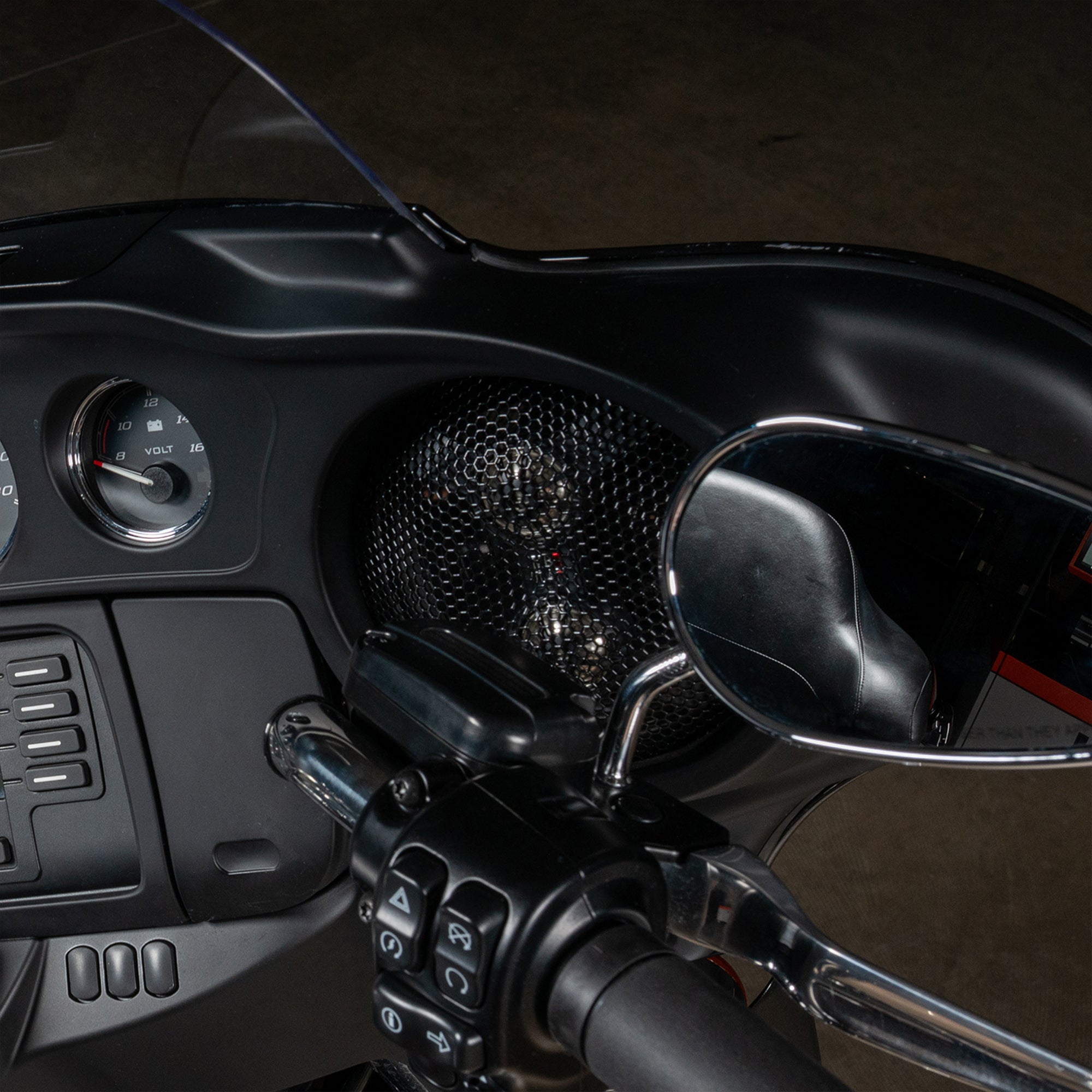 MB Quart 6.5" 3-Way Coaxial Speakers,14-23 Harley Davidson Street & Ultra Glide - VMInnovations