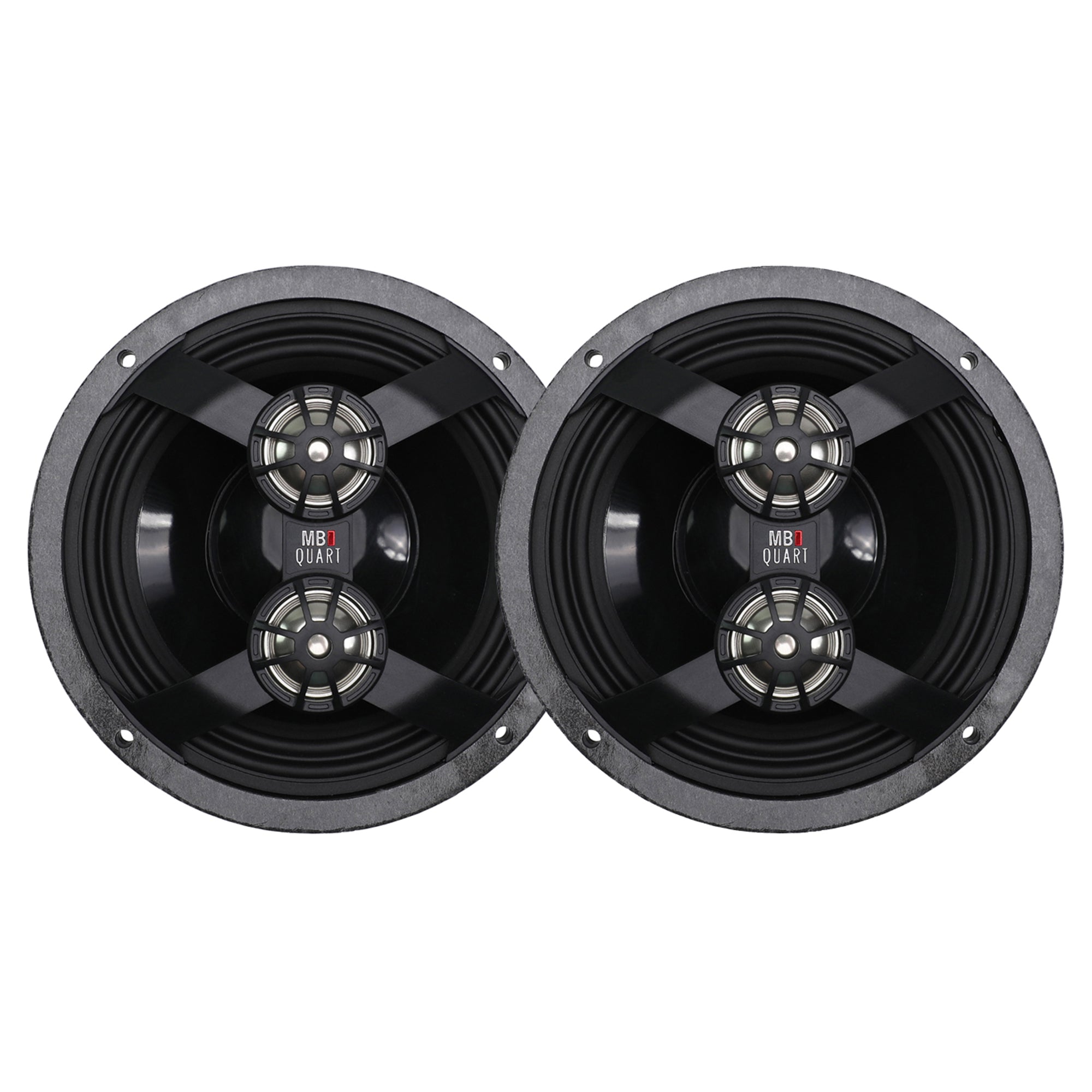 MB Quart 6.5" 3-Way Coaxial Speakers,14-23 Harley Davidson Street & Ultra Glide - VMInnovations