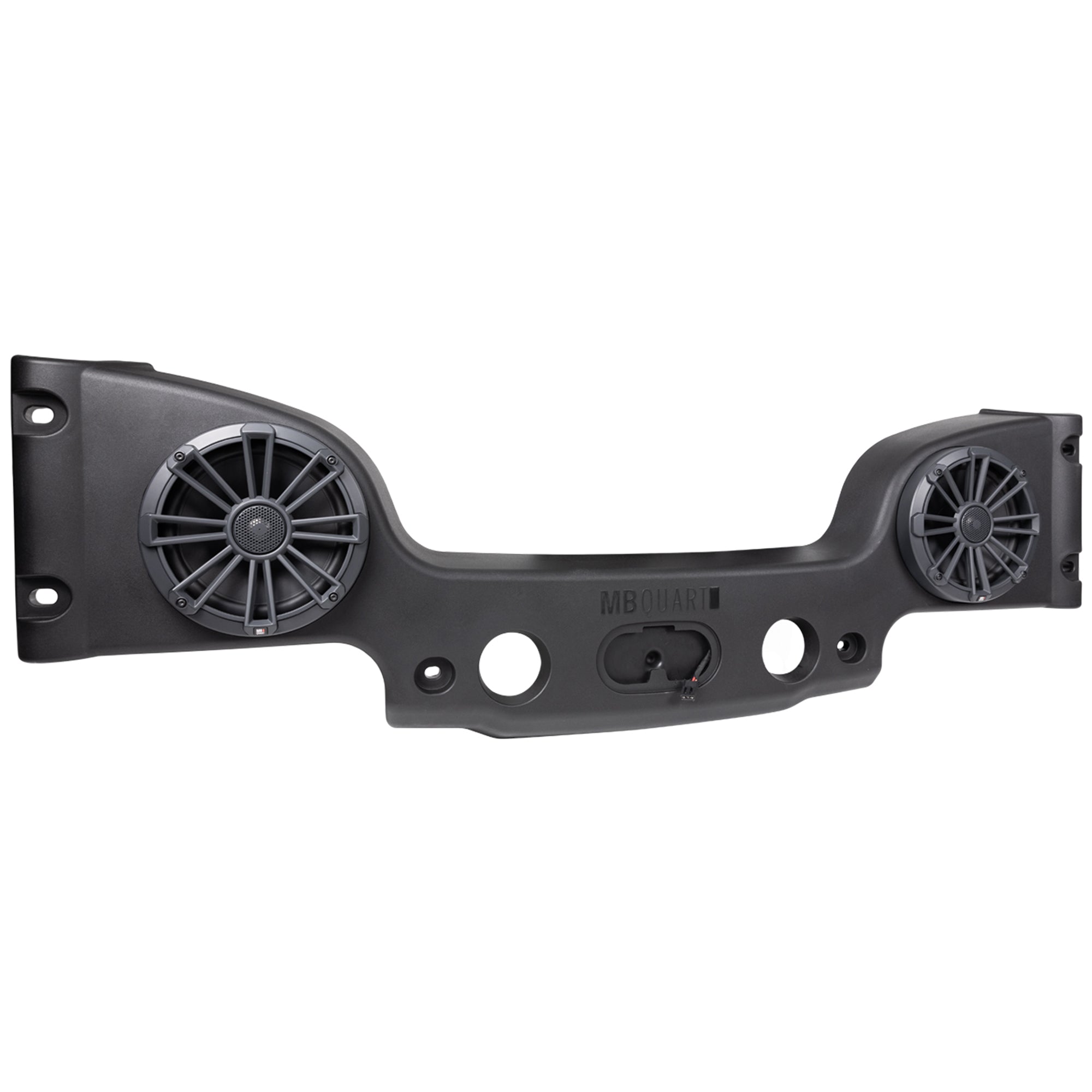 MB Quart Rear Overhead Soundbar For 07-18 Jeep Wrangler JK, Dual 8" Speakers - VMInnovations