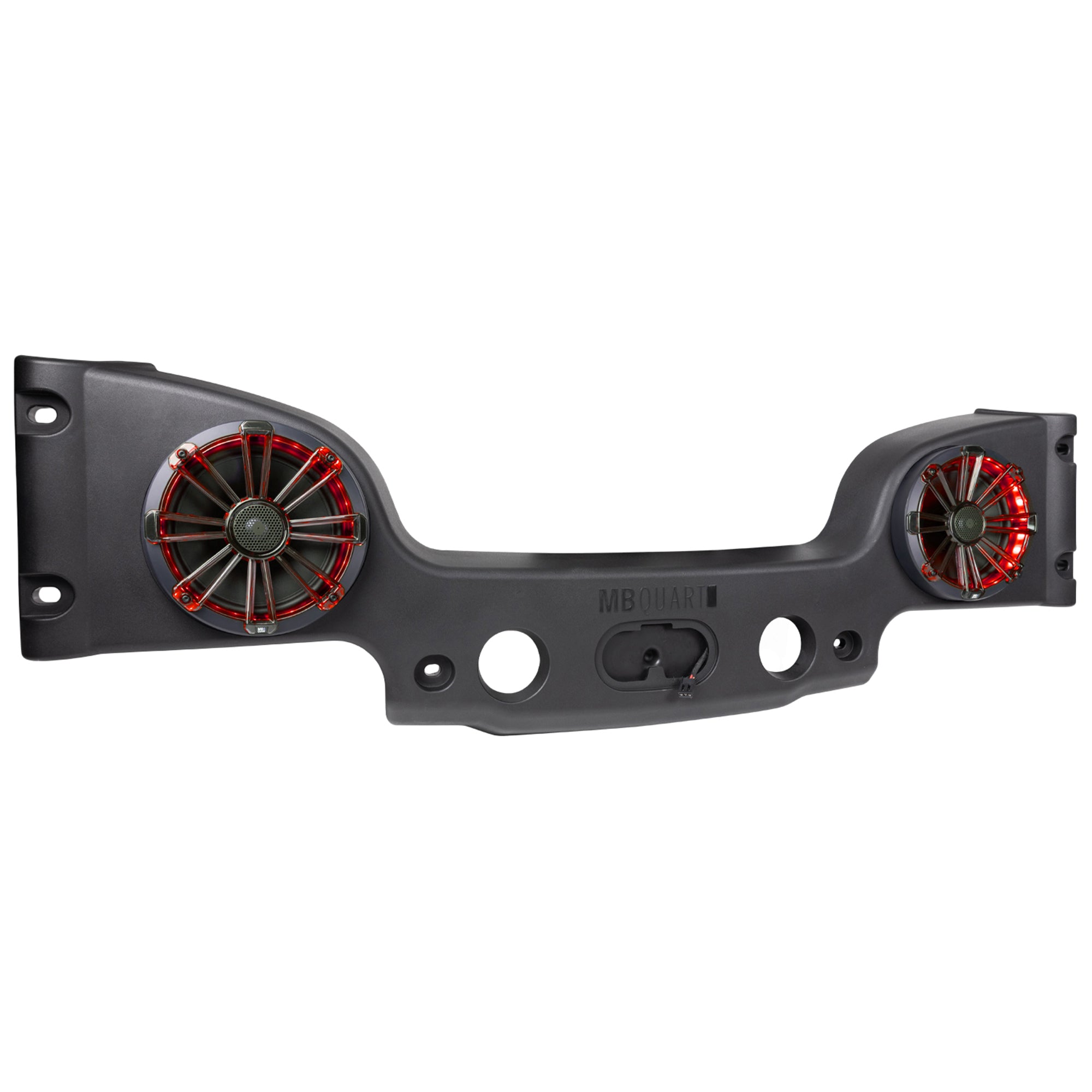 MB Quart Dual 8" Coaxial Speakers for 2007-2018 Jeep Wrangler JK, 140W Power - VMInnovations