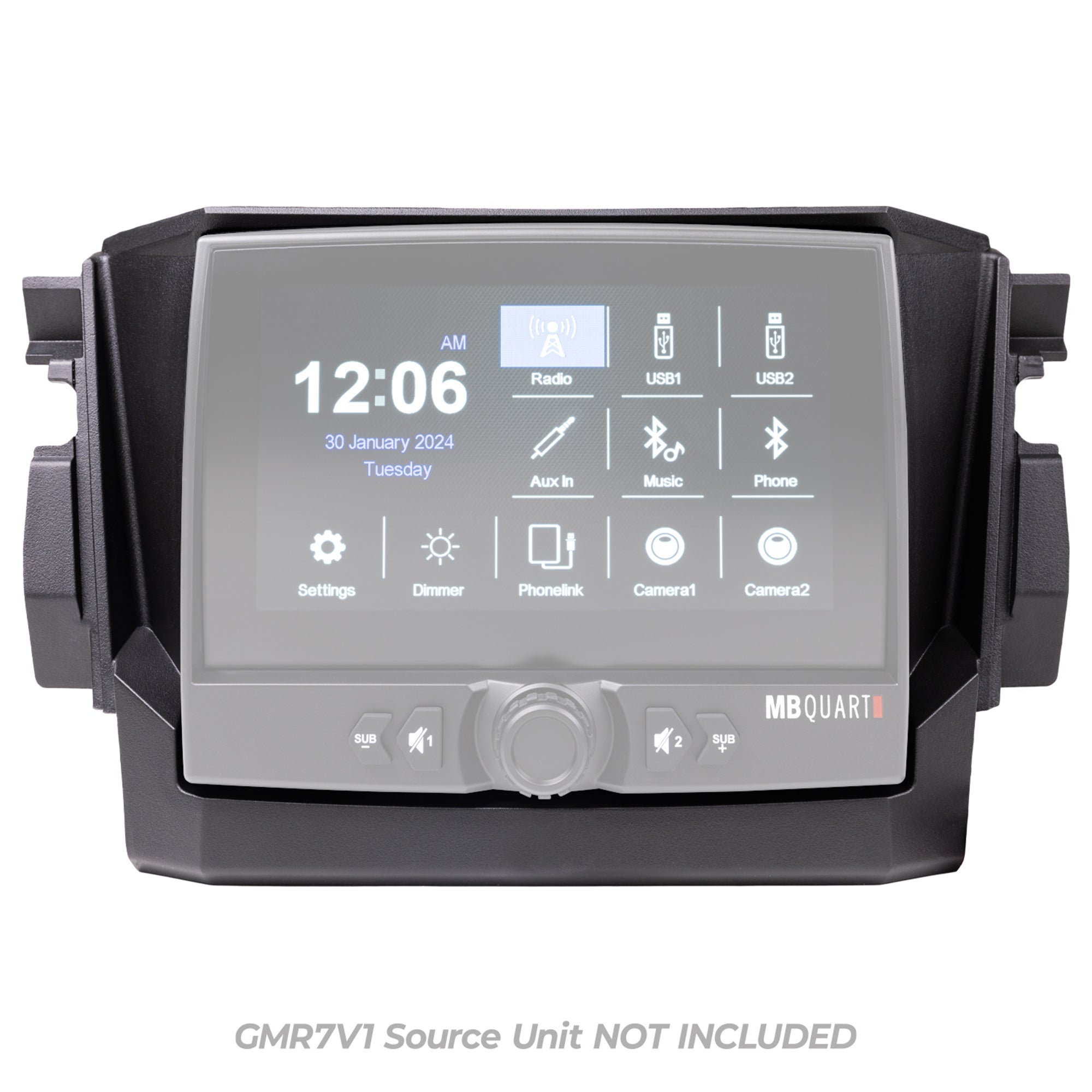 MB Quart Dash Kit with Harness for 2020-2024 Polaris RZR Pro XP, Turbo R & Pro R - VMInnovations