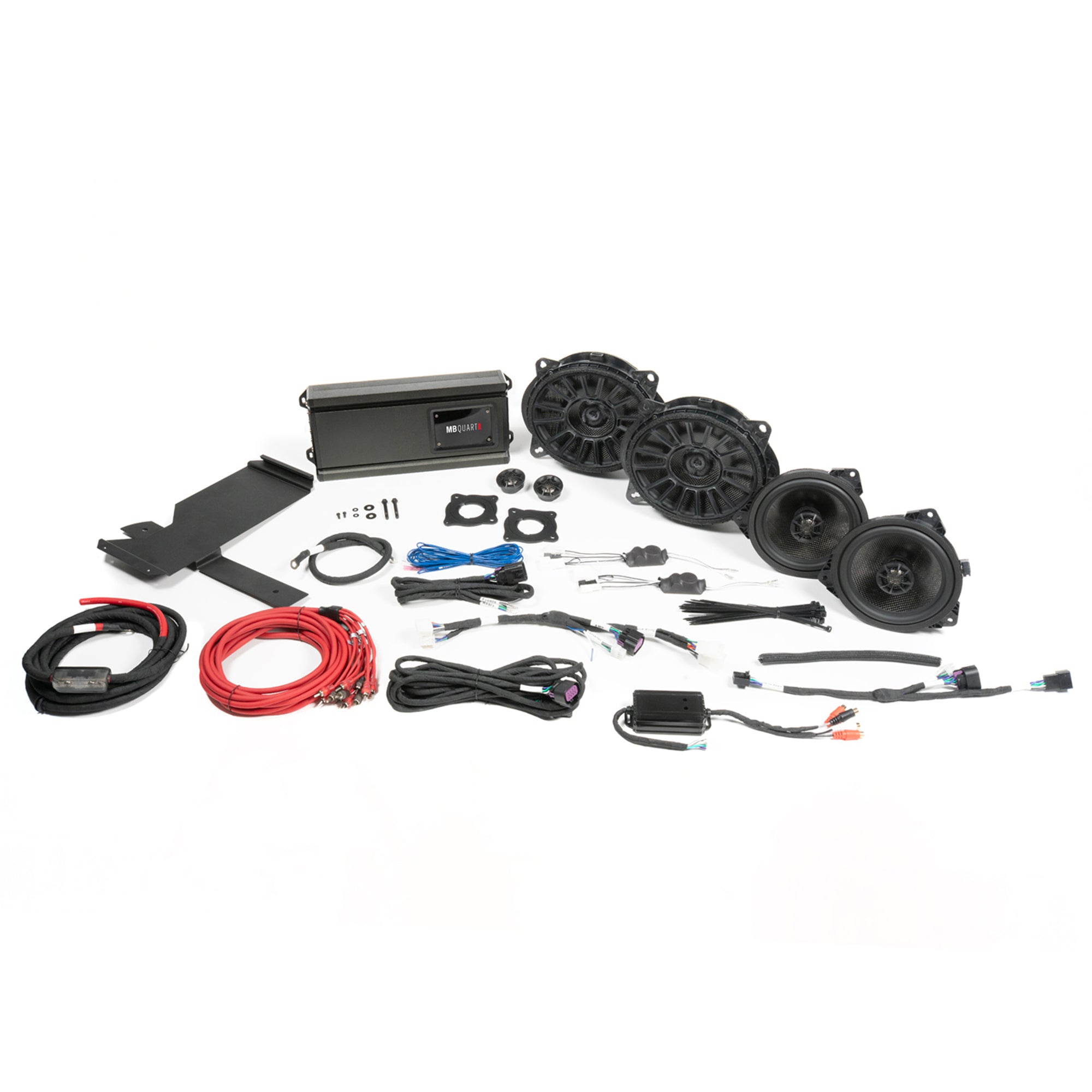 MB Quart 6 Speaker 700W Audio System Upgrade Kit for 2016-2023 Toyota Tacoma - VMInnovations