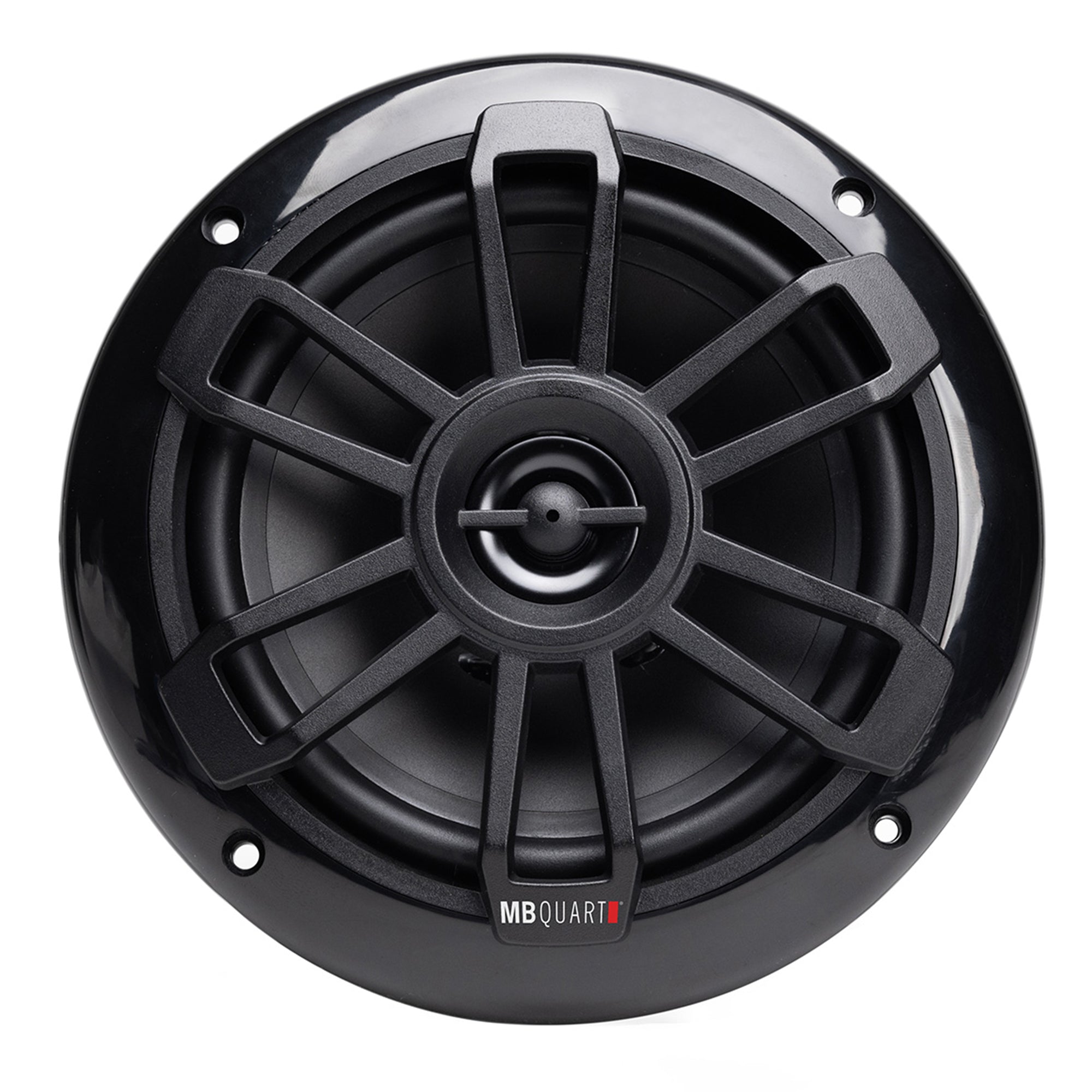 MB Quart NF1-116B Nautic Series Marine Coaxial Speakers, Pair, 6.5 Inches, Black - VMInnovations