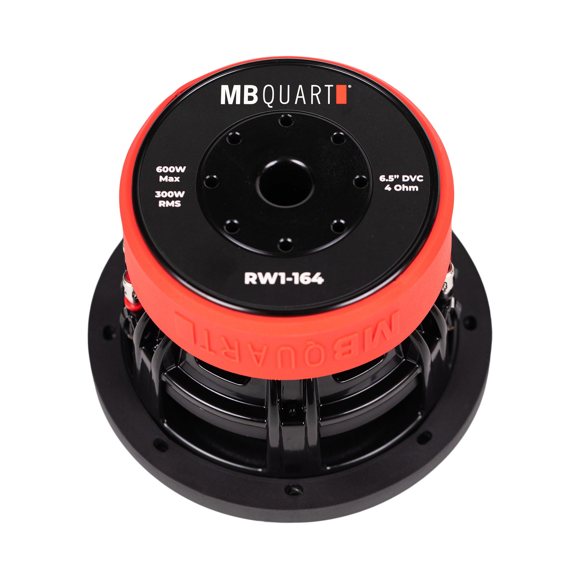MB Quart Reference 6.5" Subwoofer with 1.5" Voice Coils for Car Audio, 1200W - VMInnovations