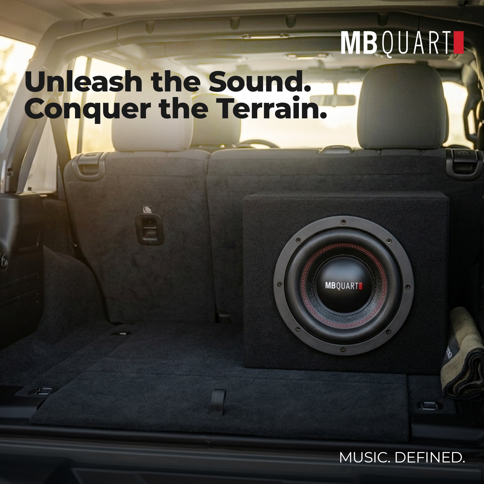 MB Quart Reference 6.5" Subwoofer with 1.5" Voice Coils for Car Audio, 1200W - VMInnovations