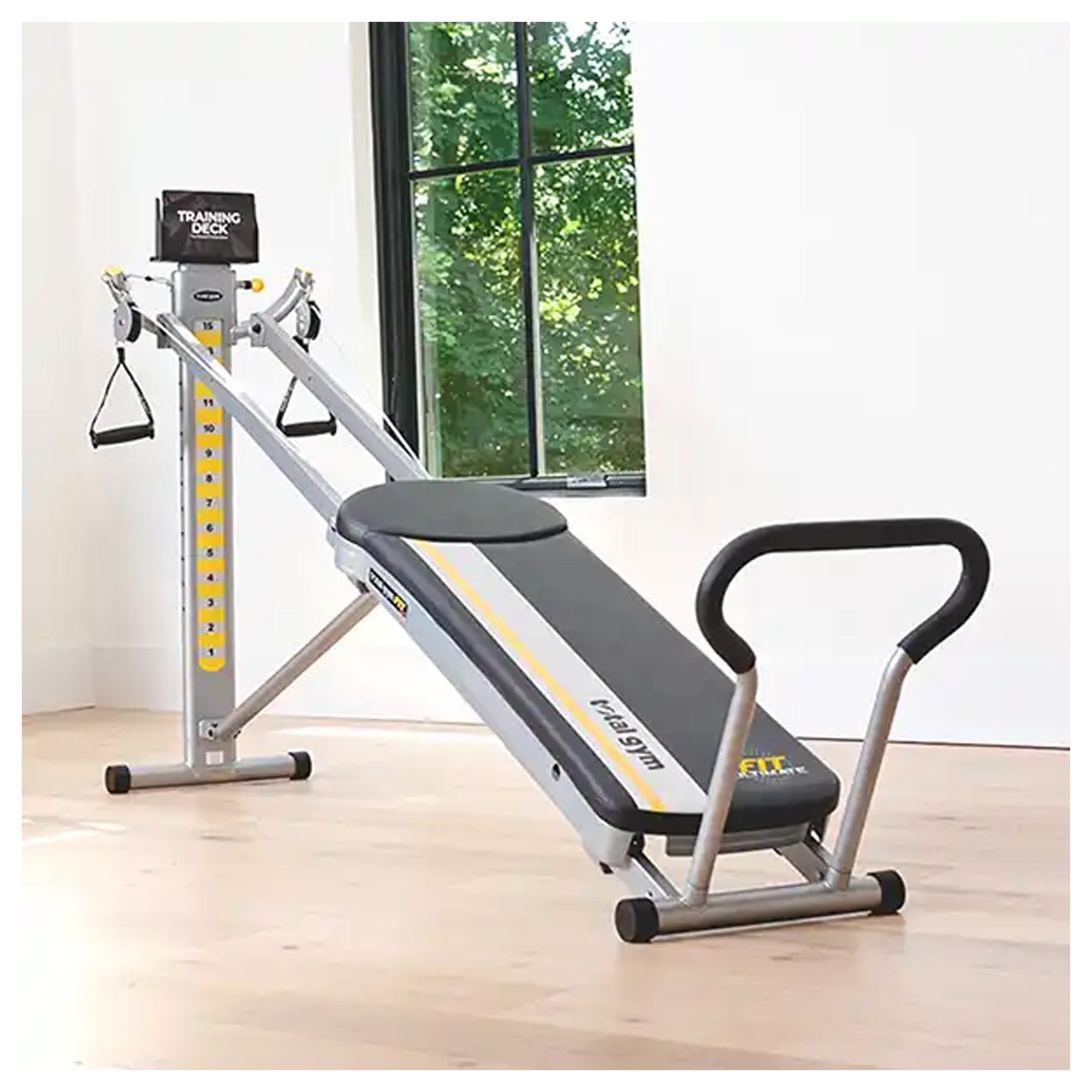 Total Gym Pilates Toe Bar Attachment Accessory for Full Body Strength Workouts - VMInnovations