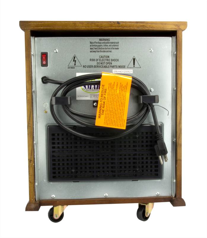 LifeSmart L-HOM6-NS12 1500 Watt 6 Element Infrared Heater 1800sqft - Open Box