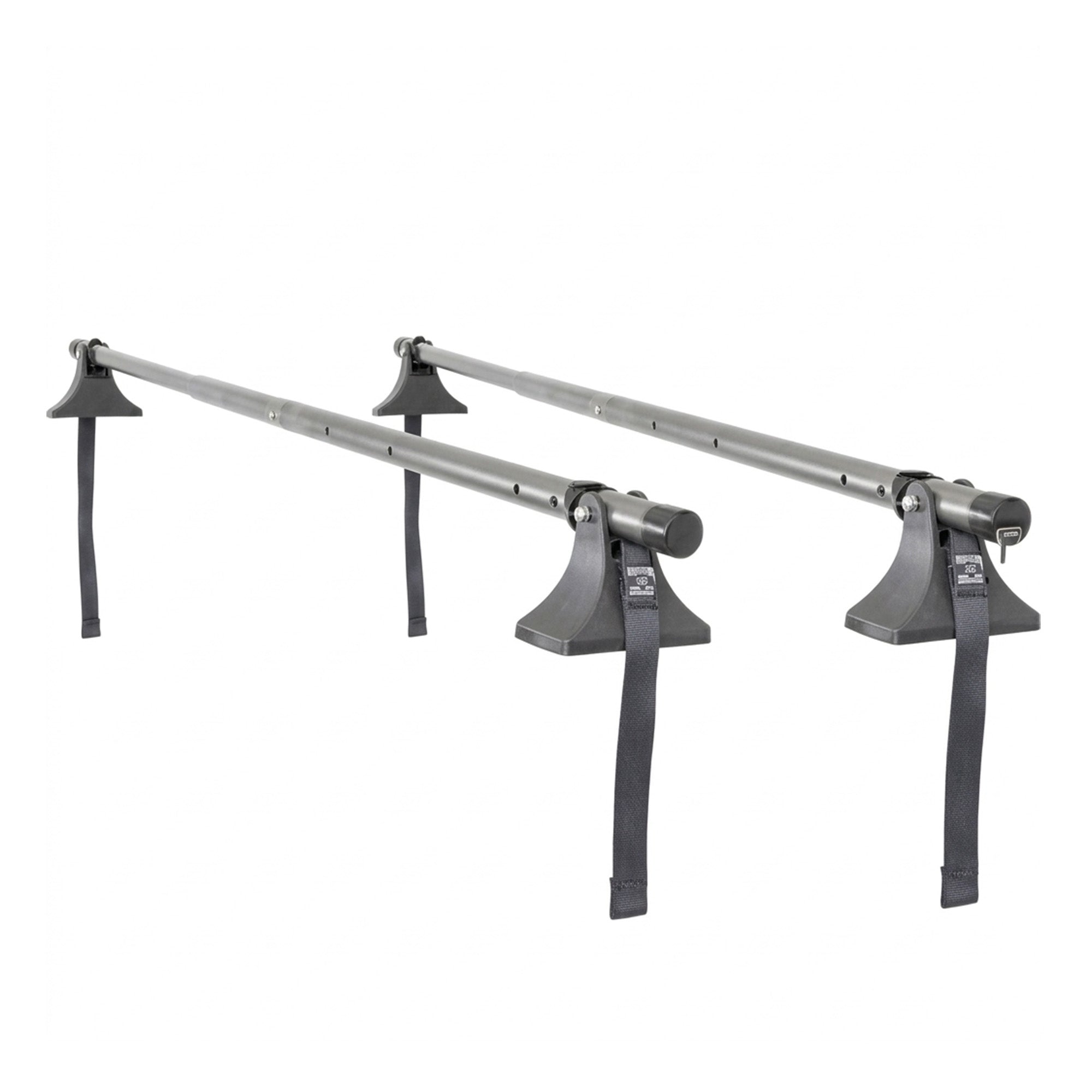 Apex Steel Universal Strap-Attached Roof Cross Bars, 44"-60" Wide (Open Box) - VMInnovations