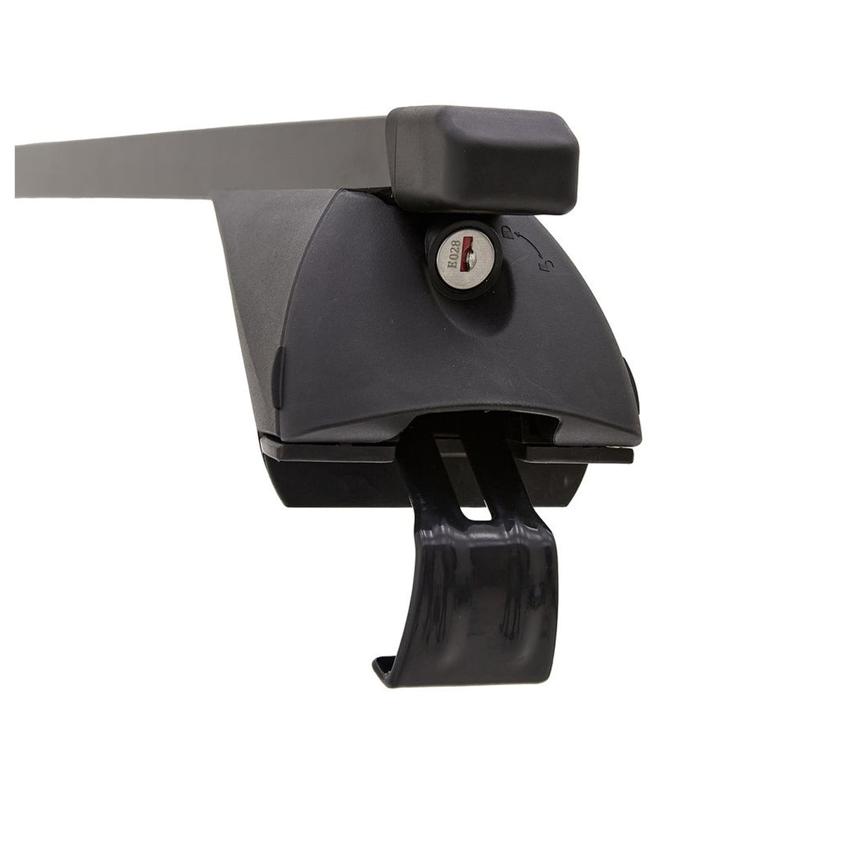 Elevate Outdoor Steel Cross Bars with 200 lb. Cap and Lockable Design (Open Box)
