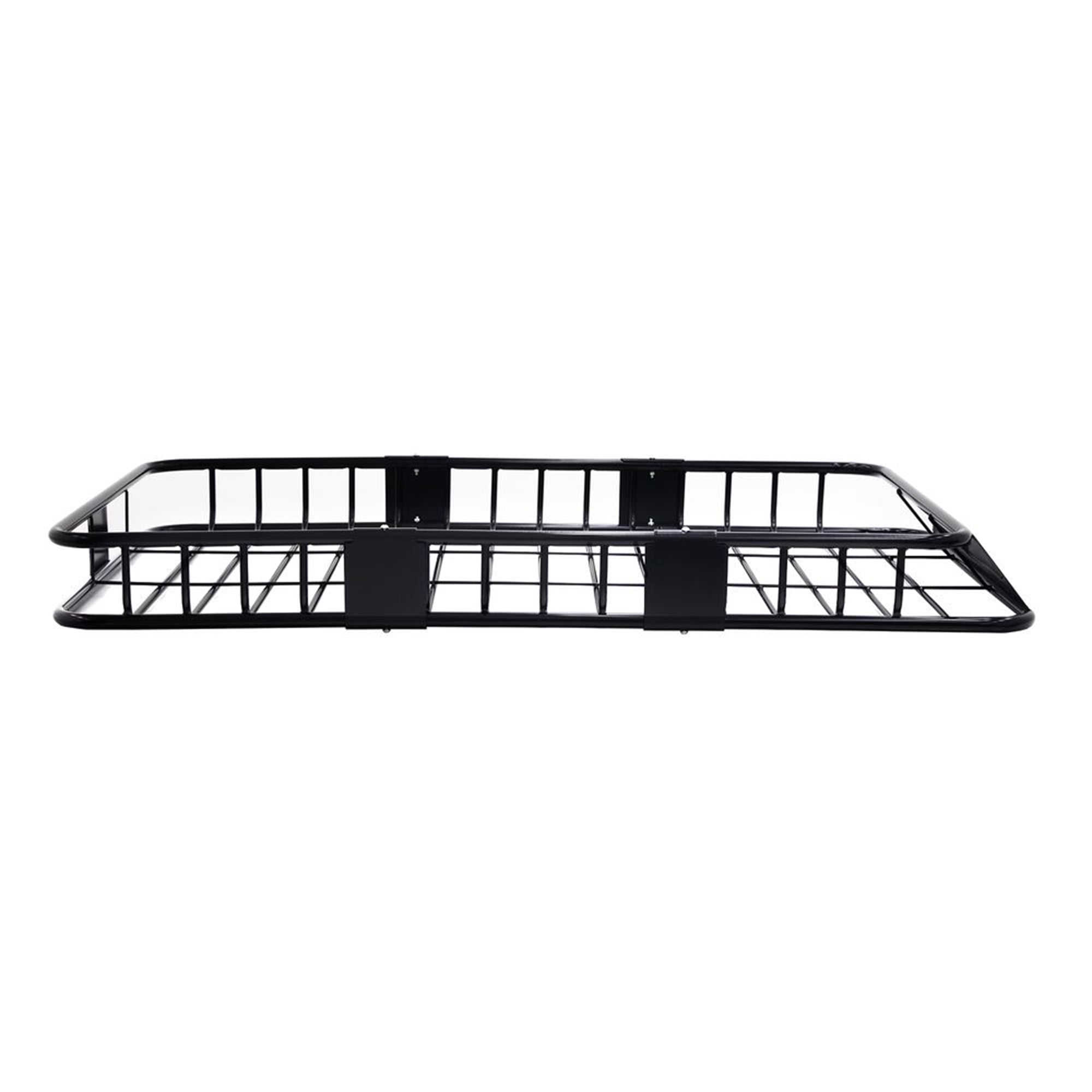 Elevate Outdoor Steel Roof Cargo Basket with Wind Fairing, XL, 150 lb Capacity - VMInnovations